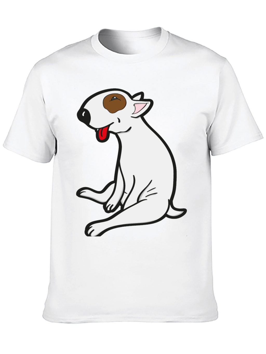 Bull Terrier Graphic Tee - Unique Dog Lover Shirt