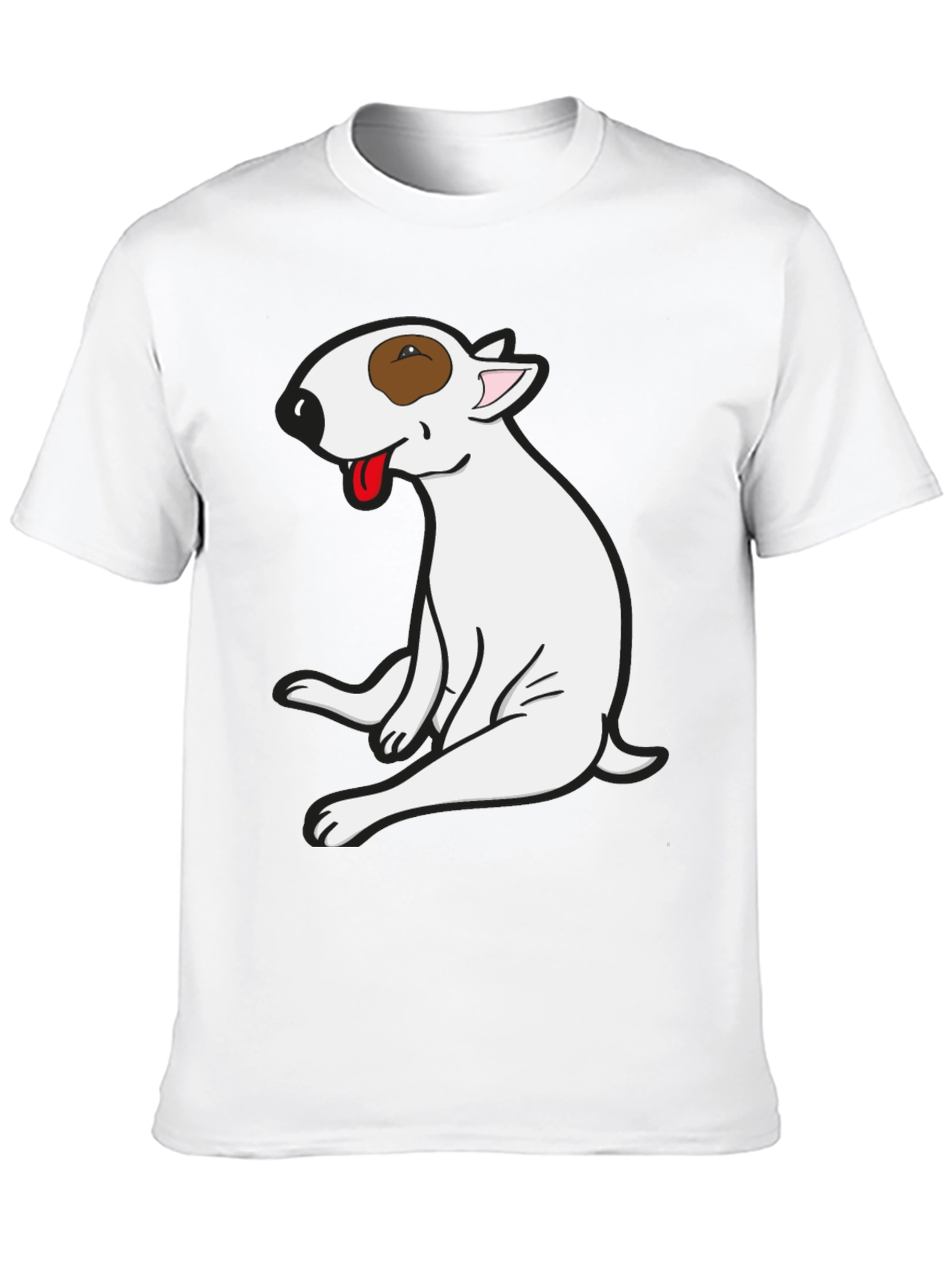 Bull Terrier Graphic Tee - Unique Dog Lover Shirt