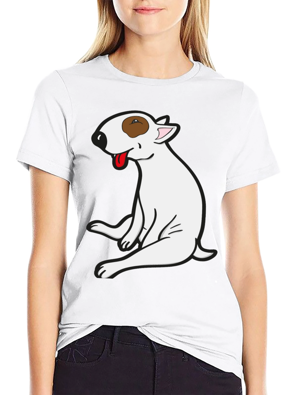 Bull Terrier Graphic Tee - Unique Dog Lover Shirt