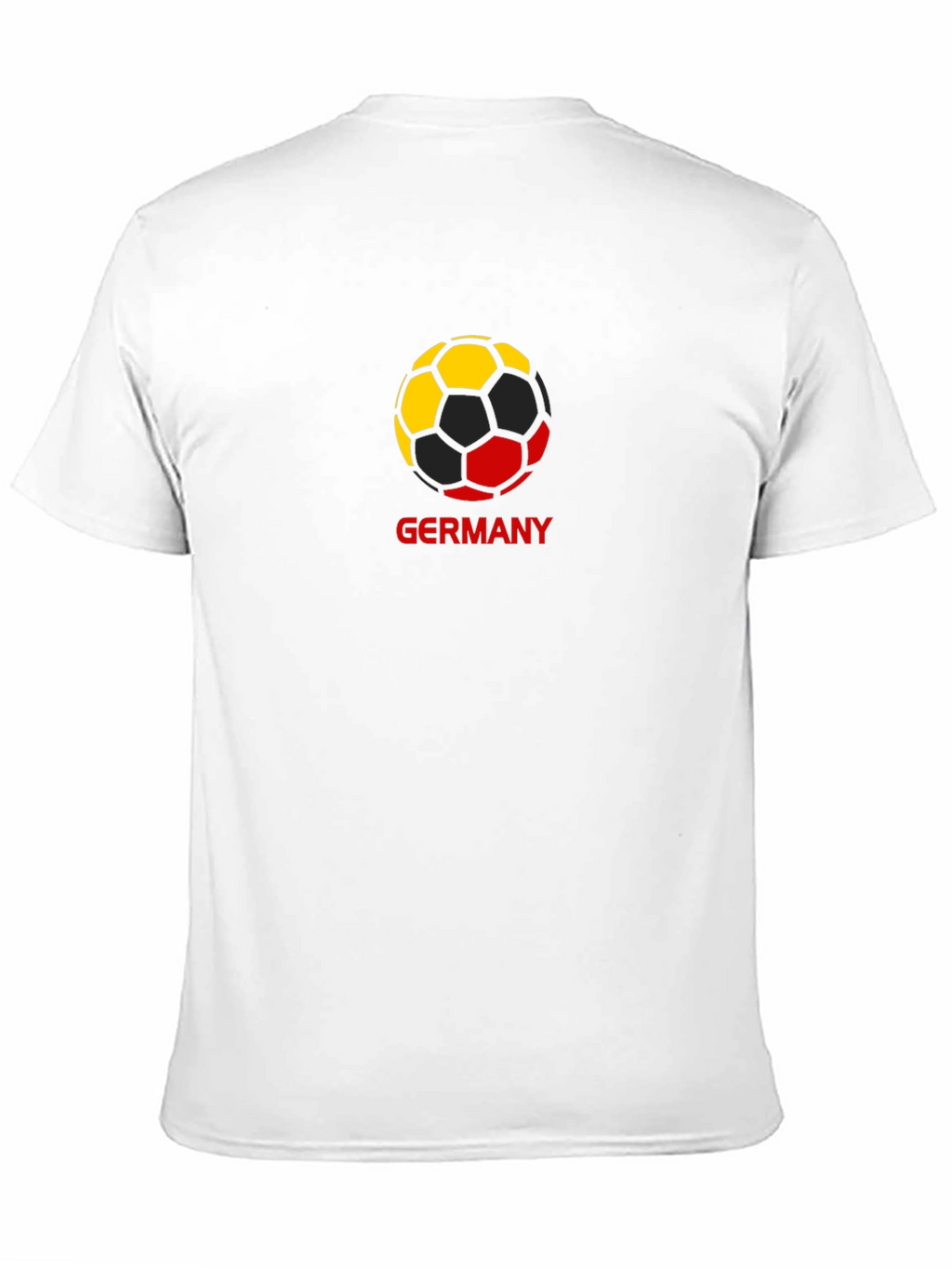 Germany Soccer Ball T-Shirt - Black