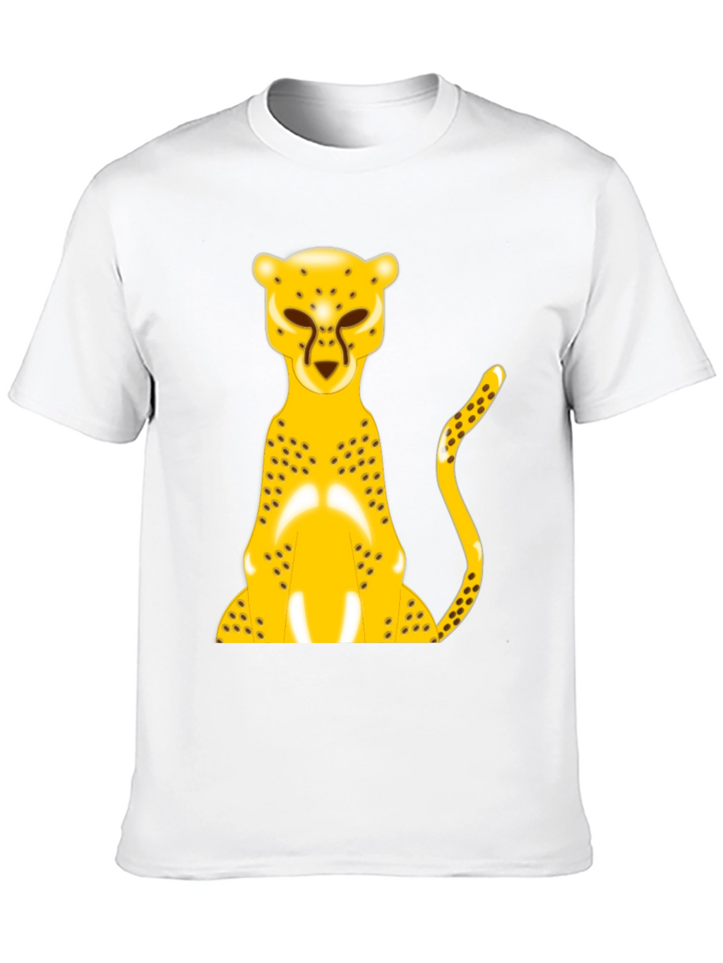 Cheetah Graphic Tee - Bold Animal Print Shirt