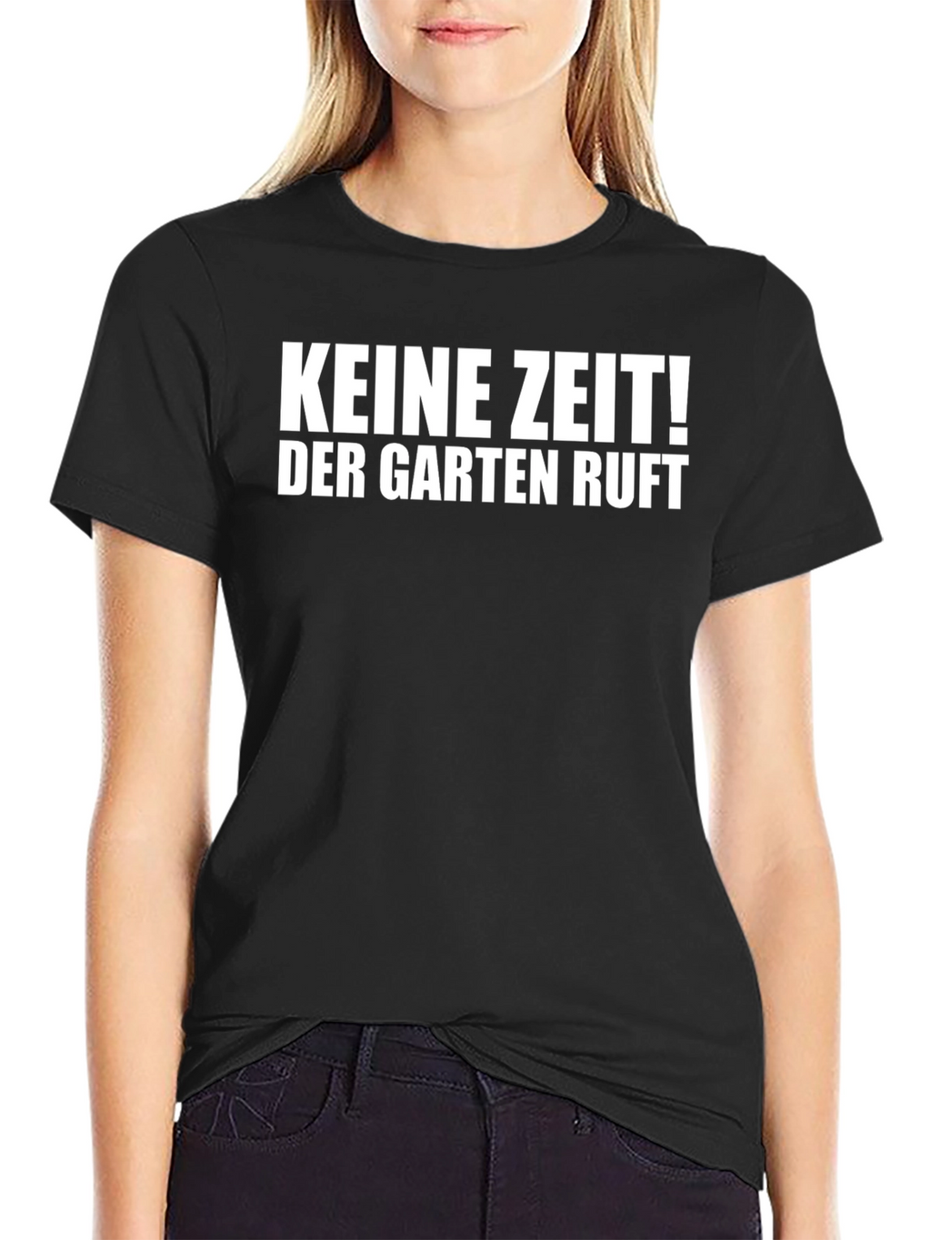 Keine Zeit! Der Garten Ruft Black T-Shirt