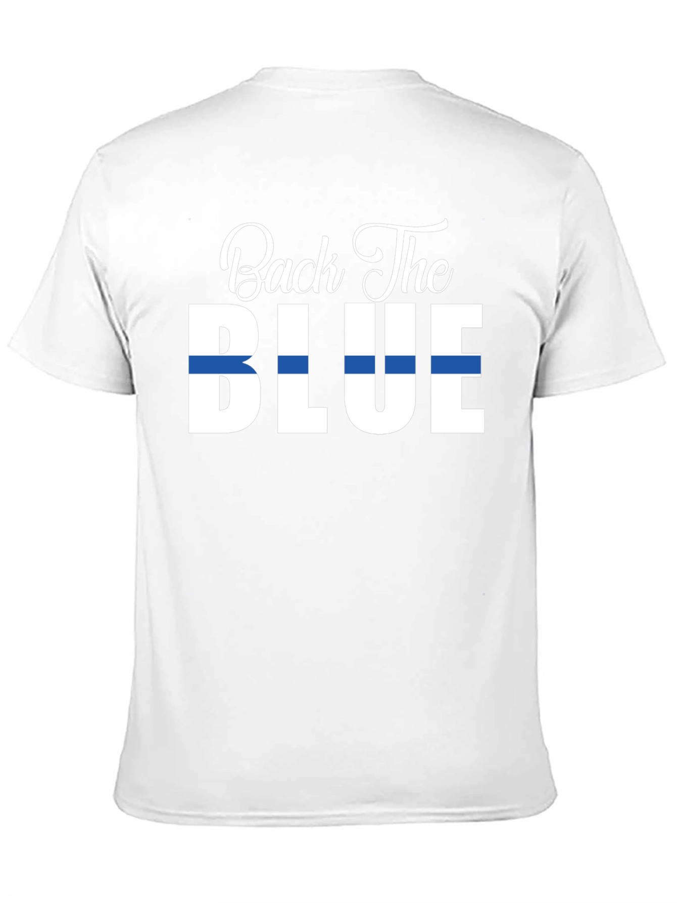 Back The Blue Graphic T-Shirt
