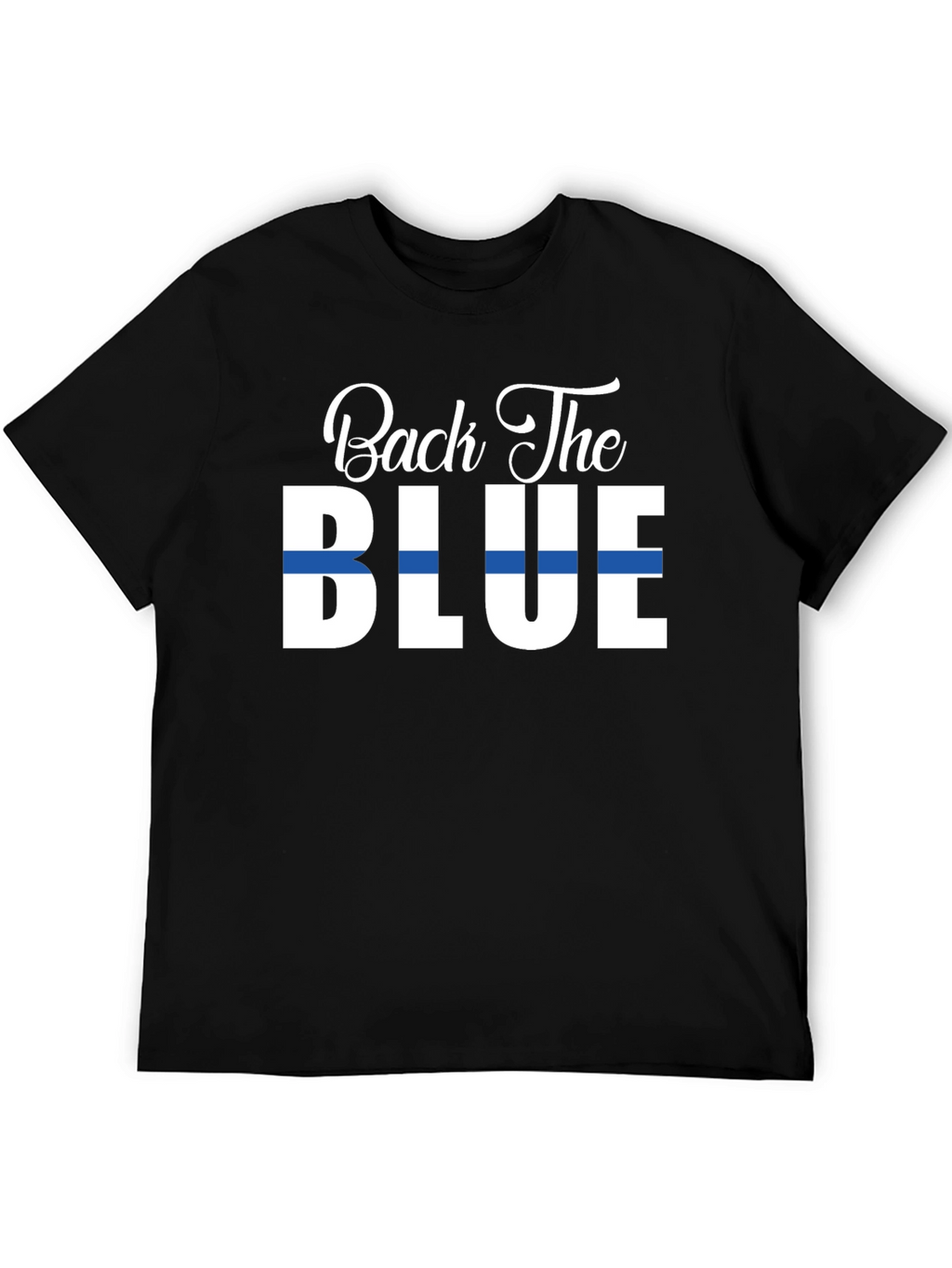 Back The Blue Graphic T-Shirt