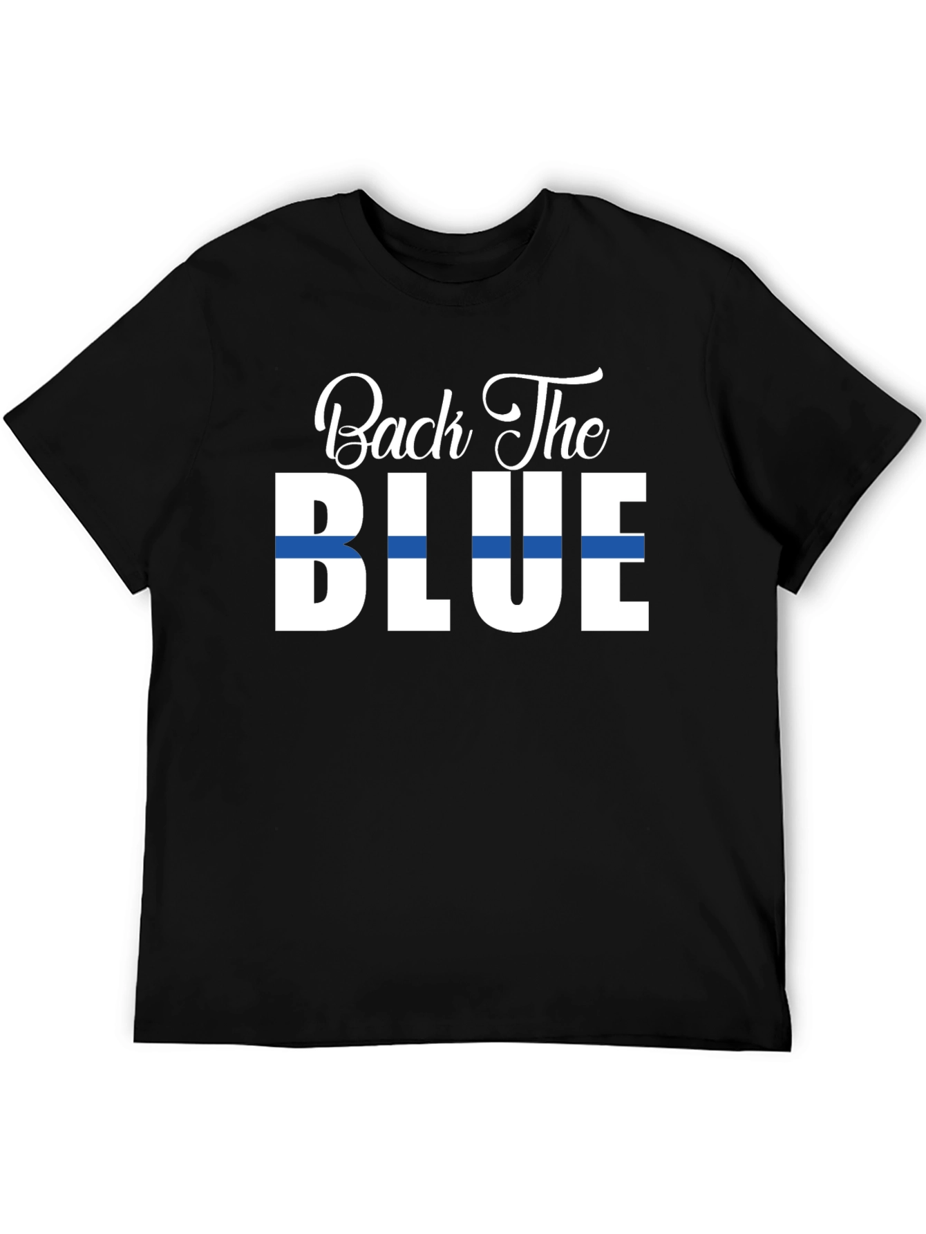 Back The Blue Graphic T-Shirt