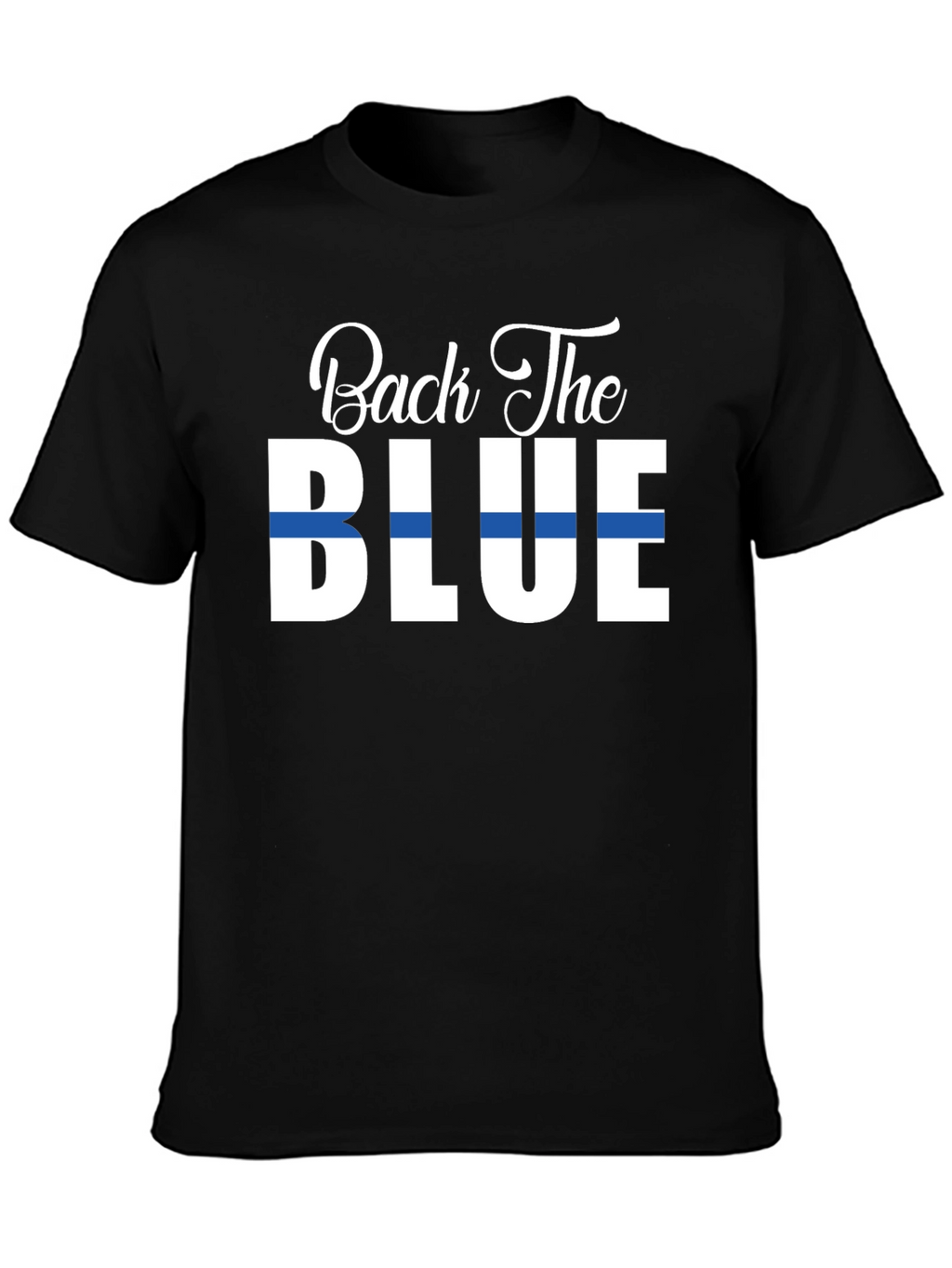 Back The Blue Graphic T-Shirt