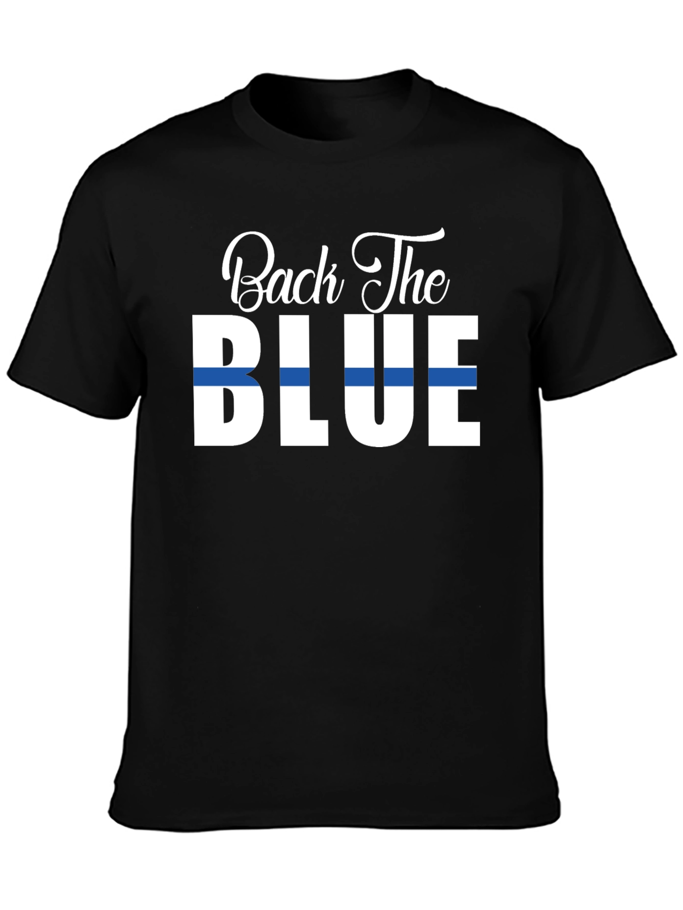Back The Blue Graphic T-Shirt
