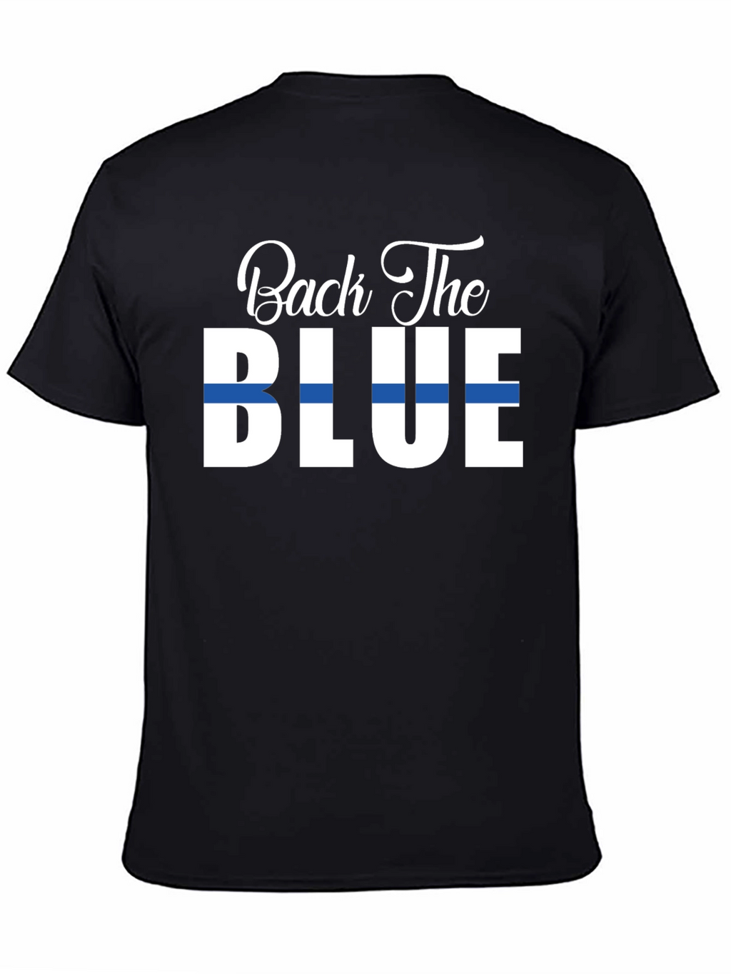 Back The Blue Graphic T-Shirt