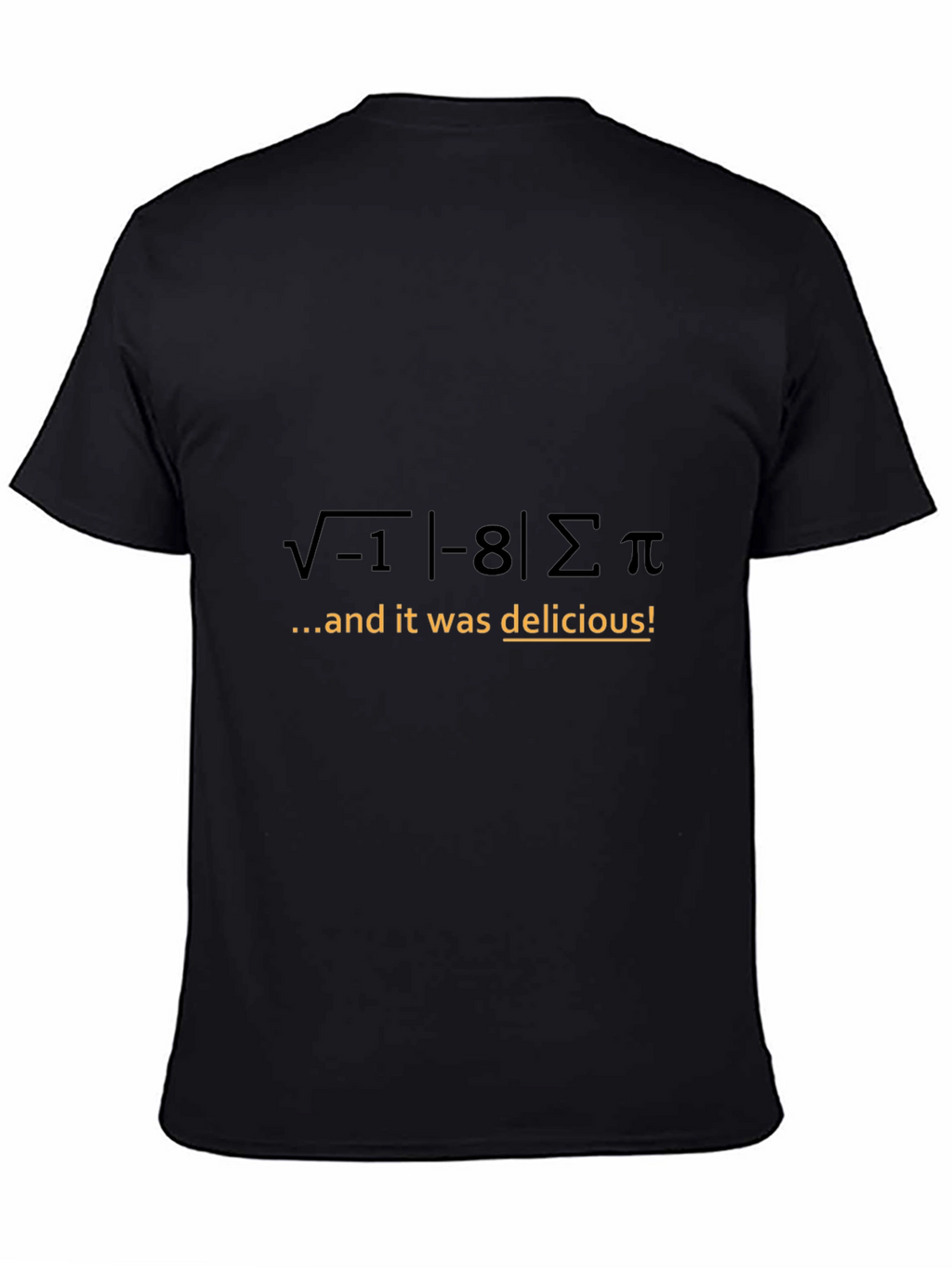 Math Humor T-Shirt: I 8 Sum Pi!