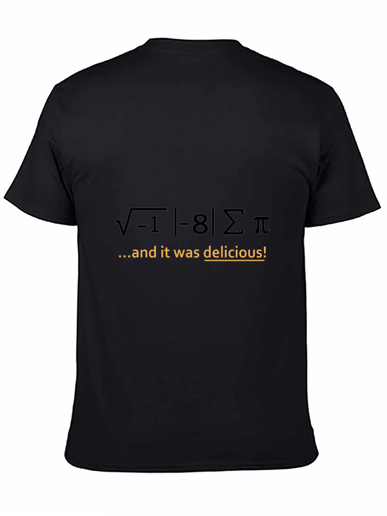 Math Humor T-Shirt: I 8 Sum Pi!