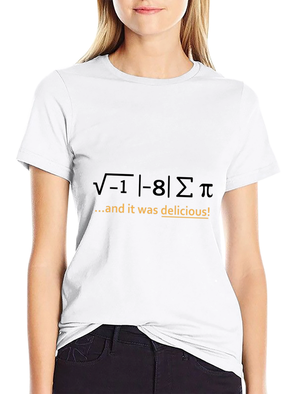 Math Humor T-Shirt: I 8 Sum Pi!