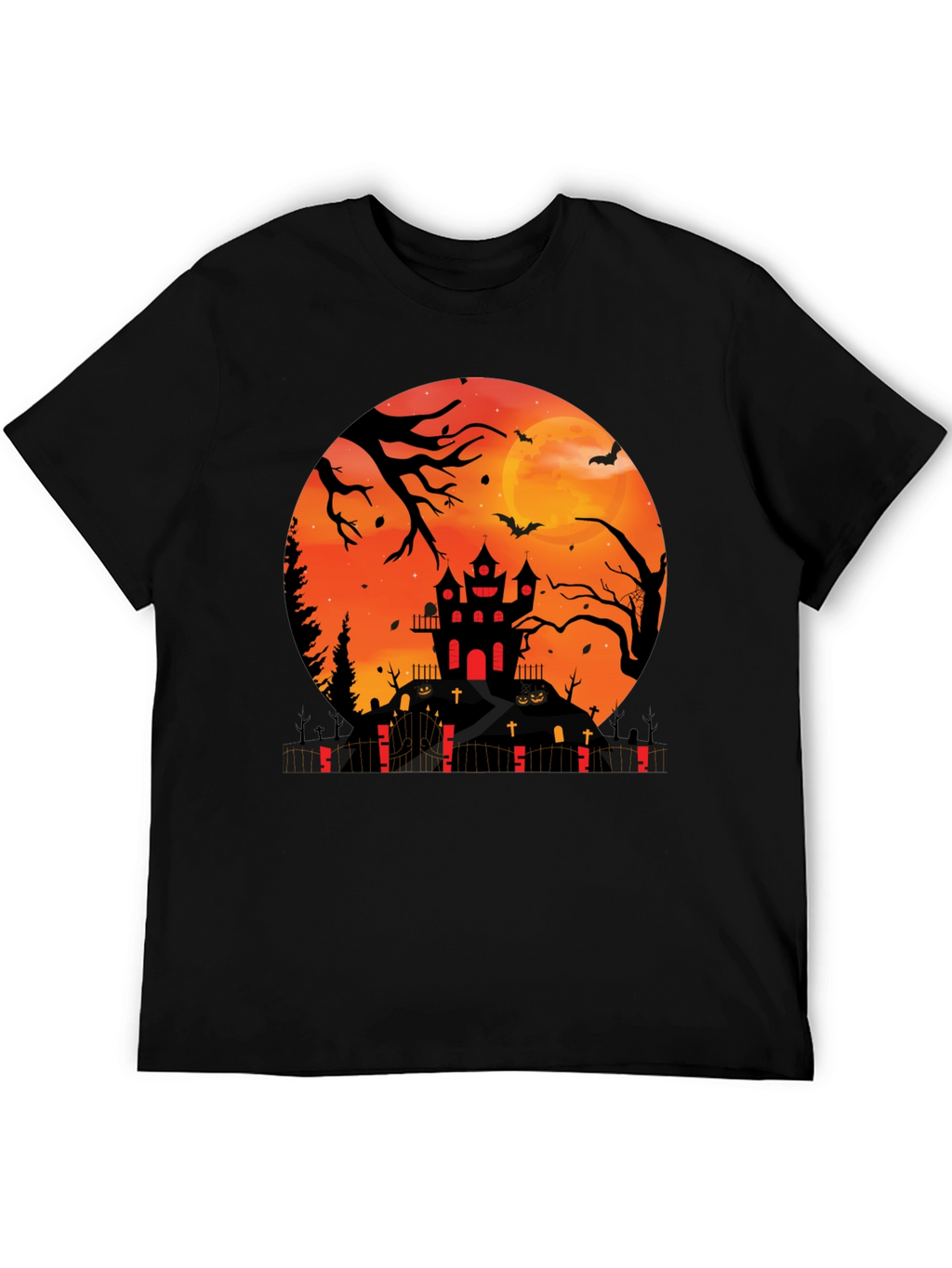 Halloween Haunted House T-Shirt