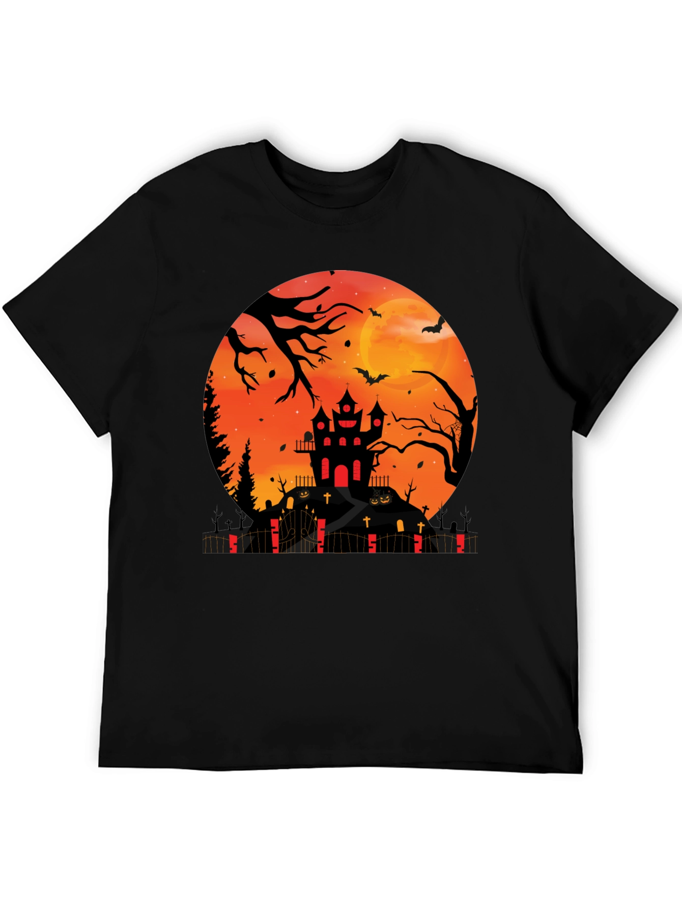 Halloween Haunted House T-Shirt