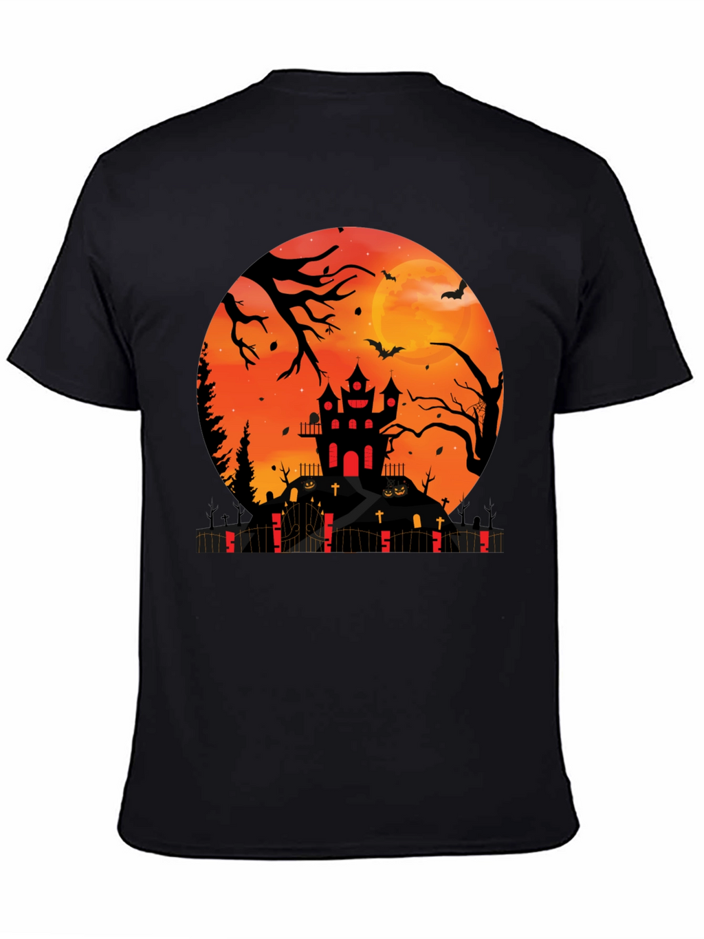 Halloween Haunted House T-Shirt
