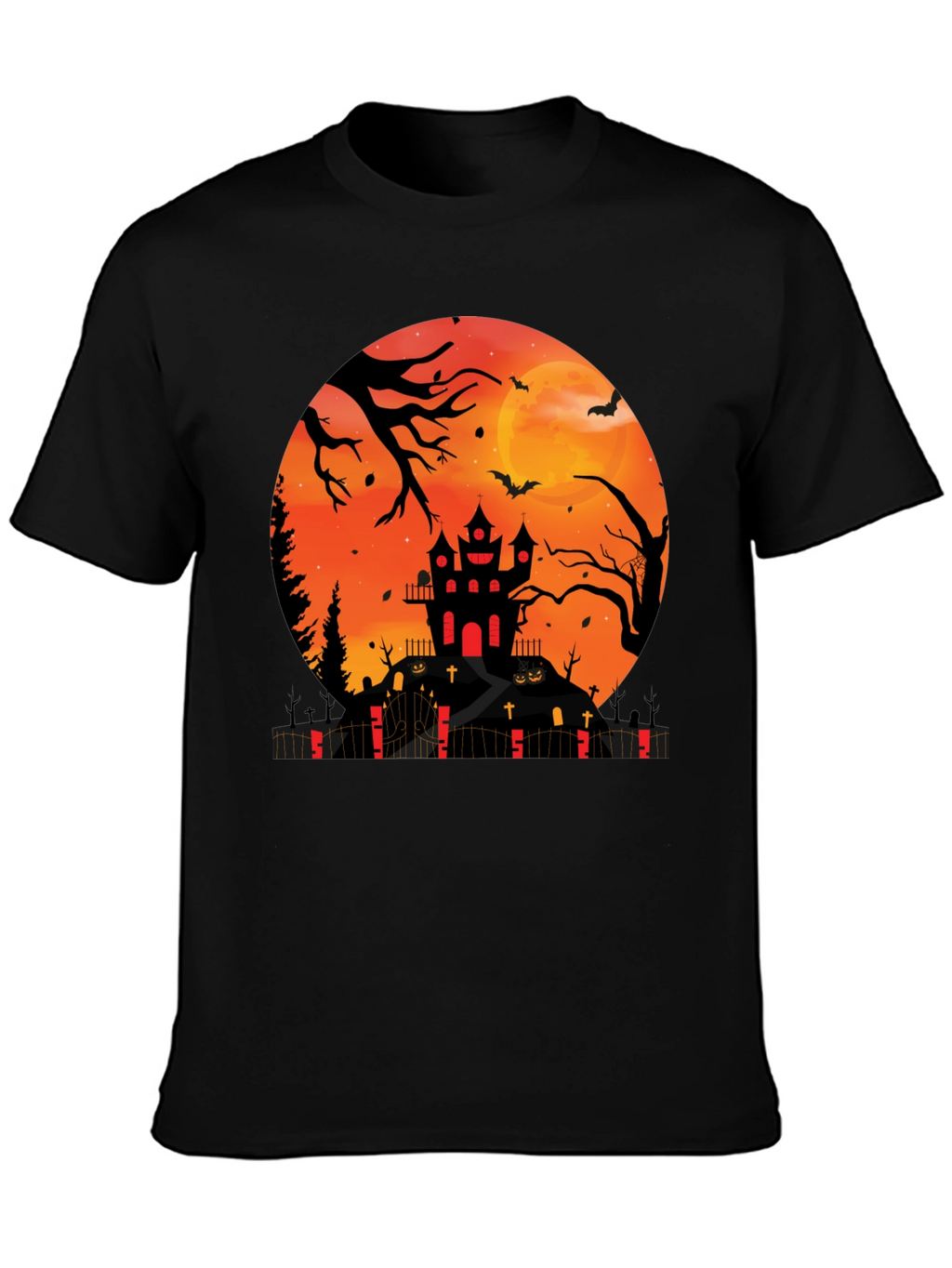 Halloween Haunted House T-Shirt