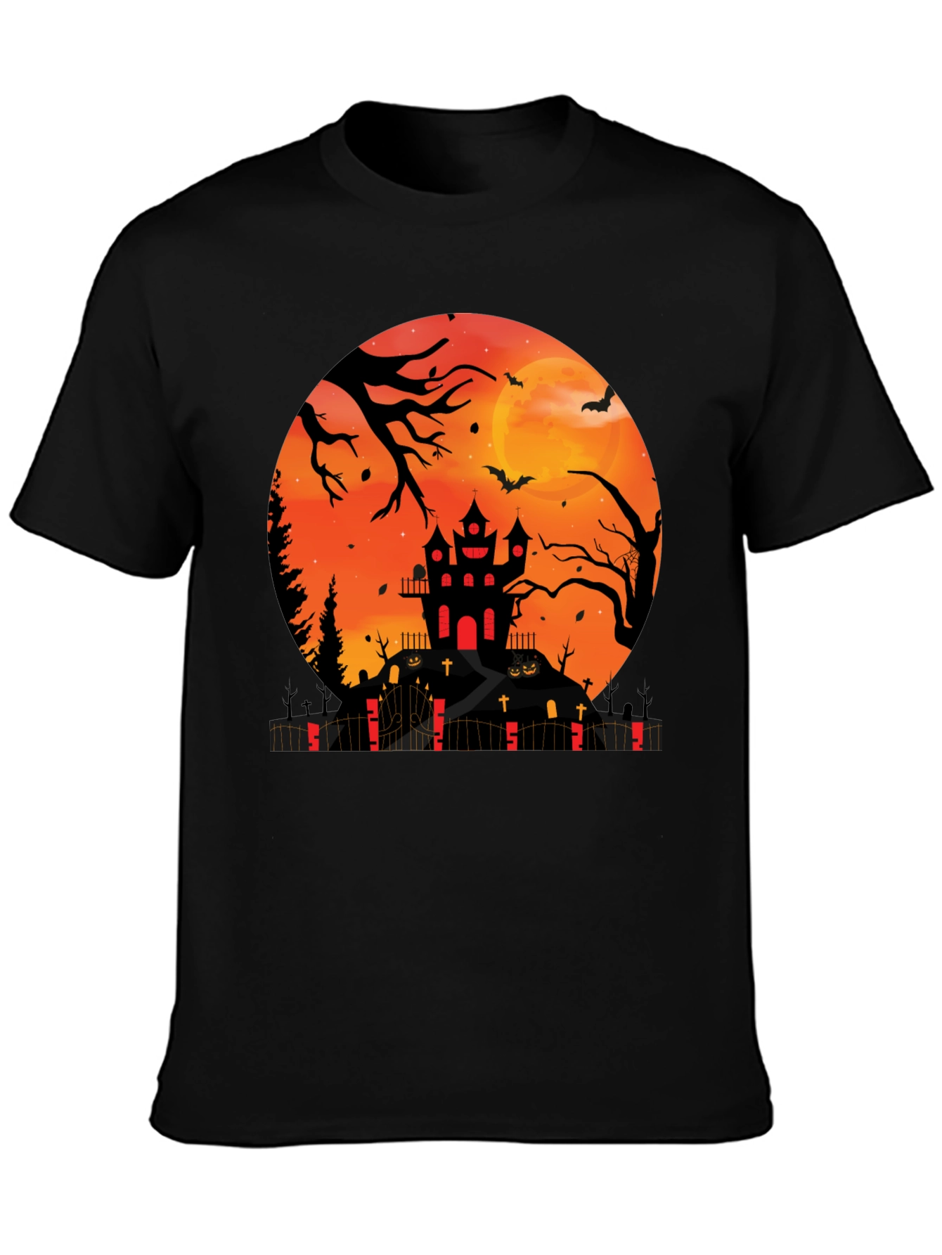 Halloween Haunted House T-Shirt