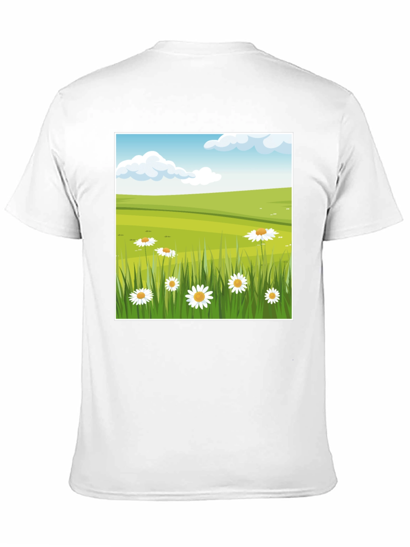 Meadow Scene Graphic Tee