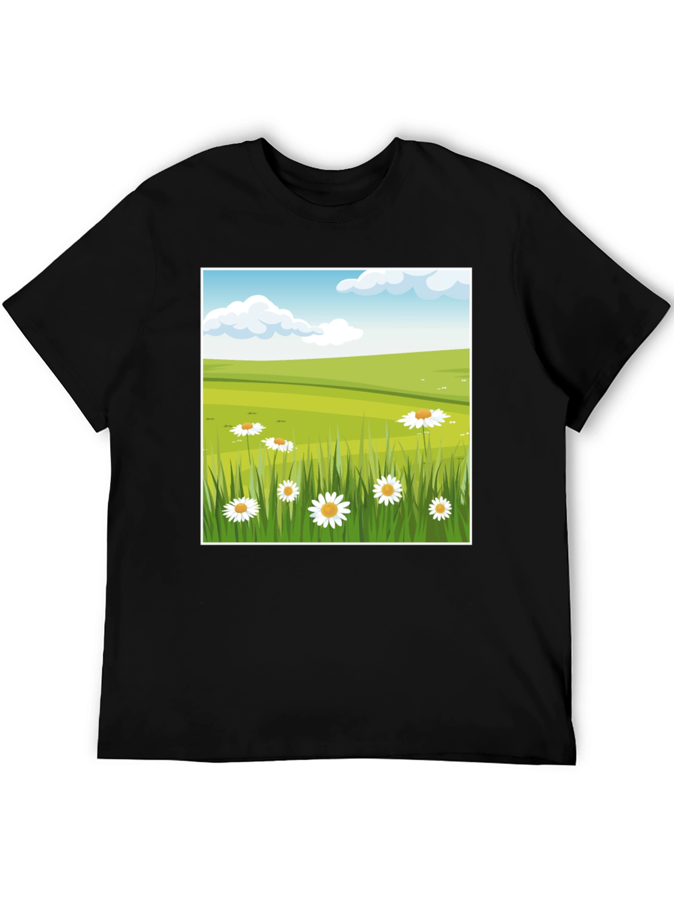 Meadow Scene Graphic Tee