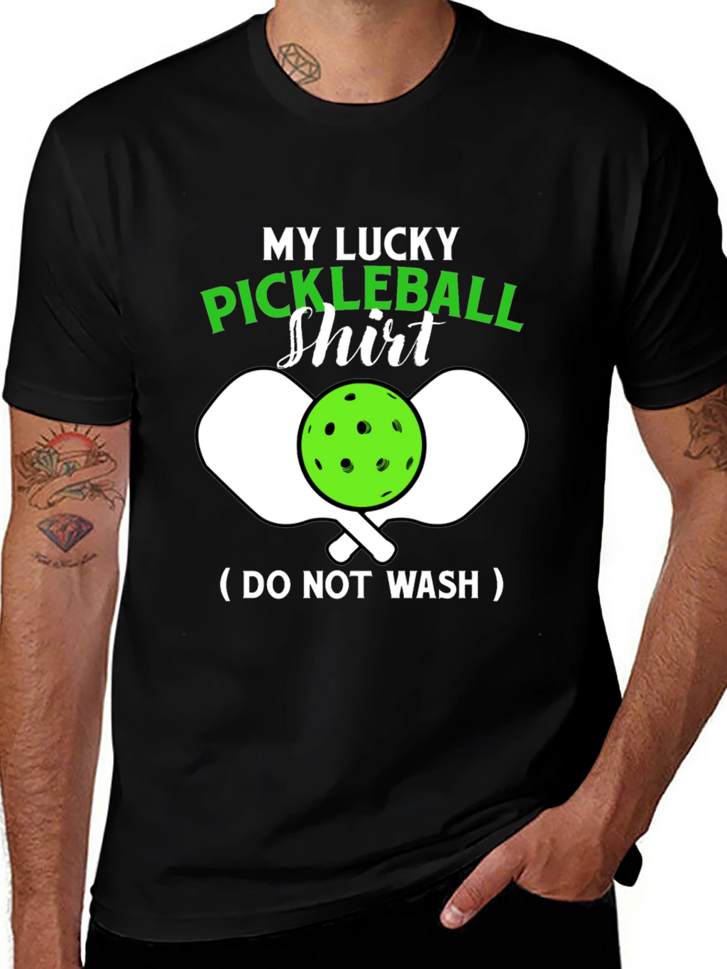 My Lucky Pickleball Shirt - Funny Novelty Tee