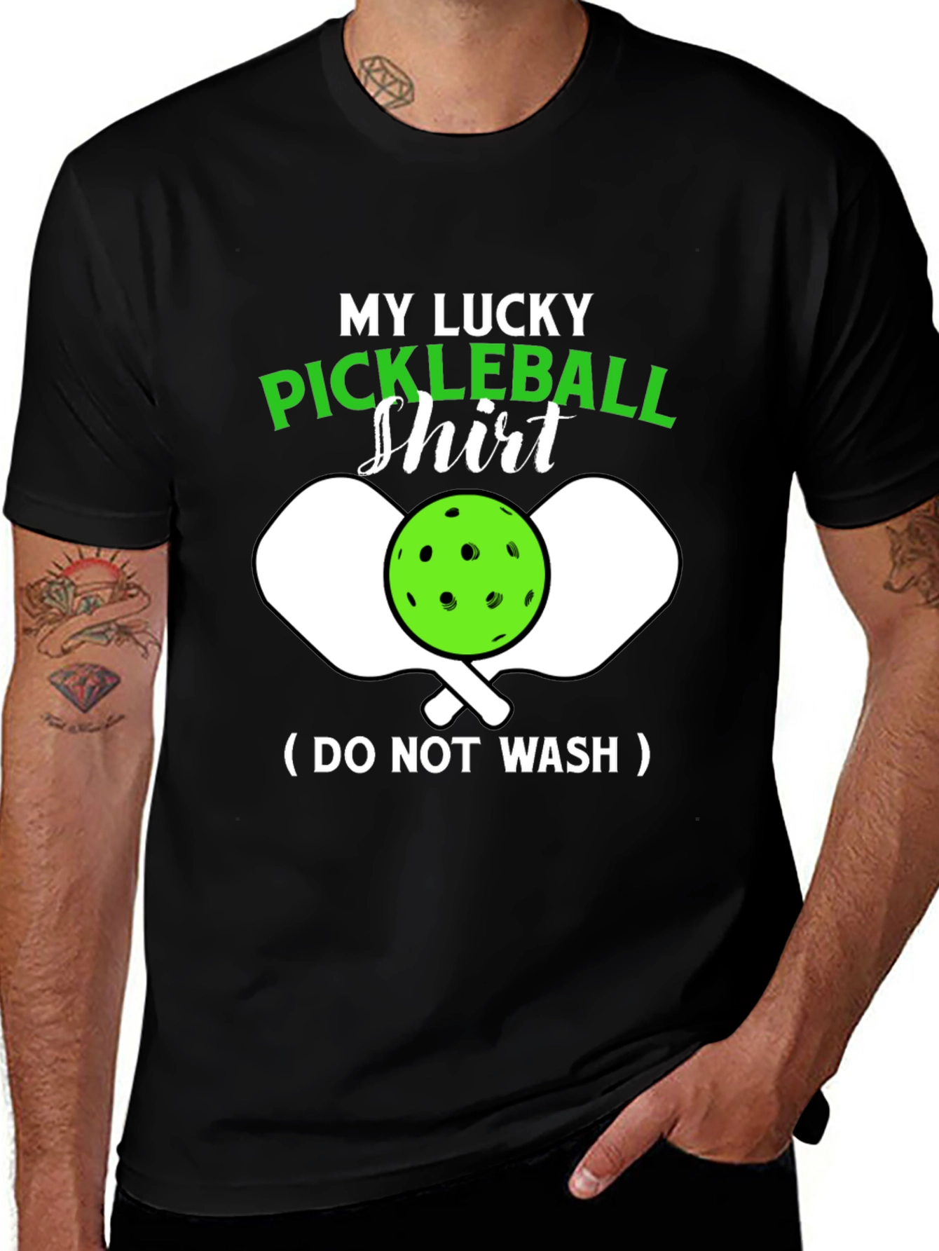 My Lucky Pickleball Shirt - Funny Novelty Tee