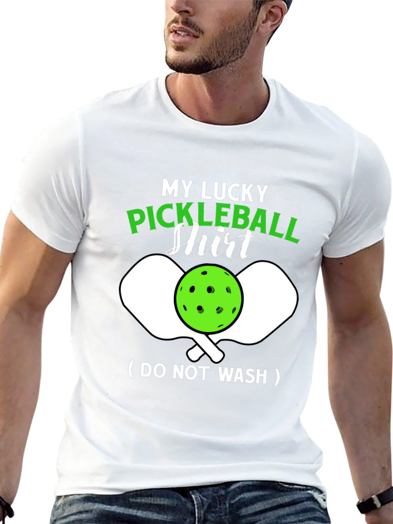 My Lucky Pickleball Shirt - Funny Novelty Tee
