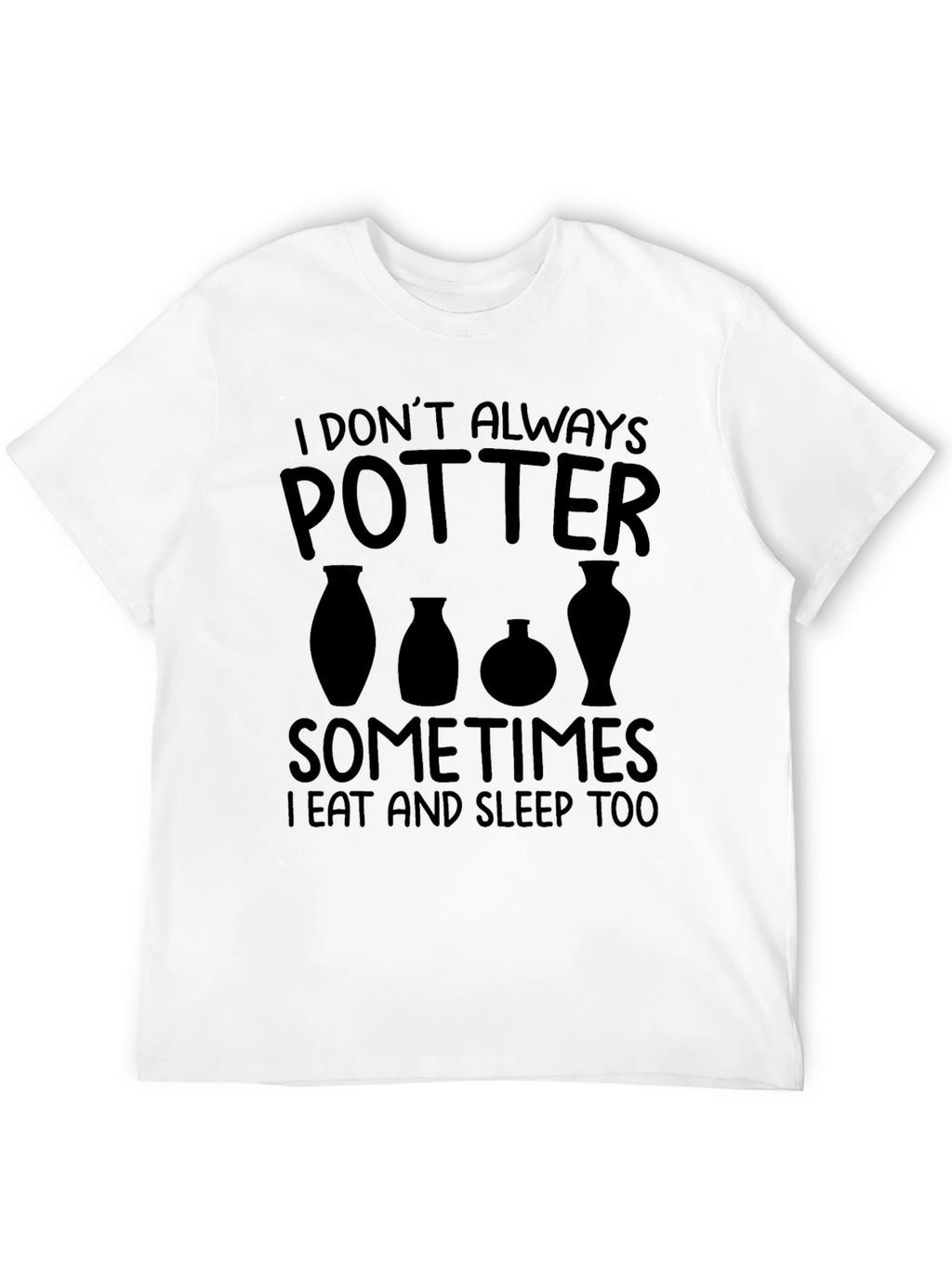 Potter Graphic Tee - Unisex Black T-Shirt