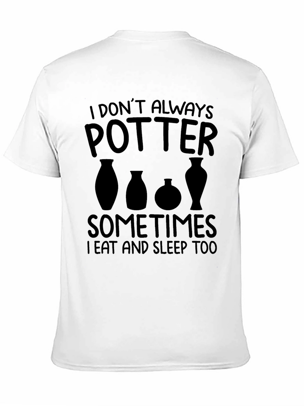 Potter Graphic Tee - Unisex Black T-Shirt