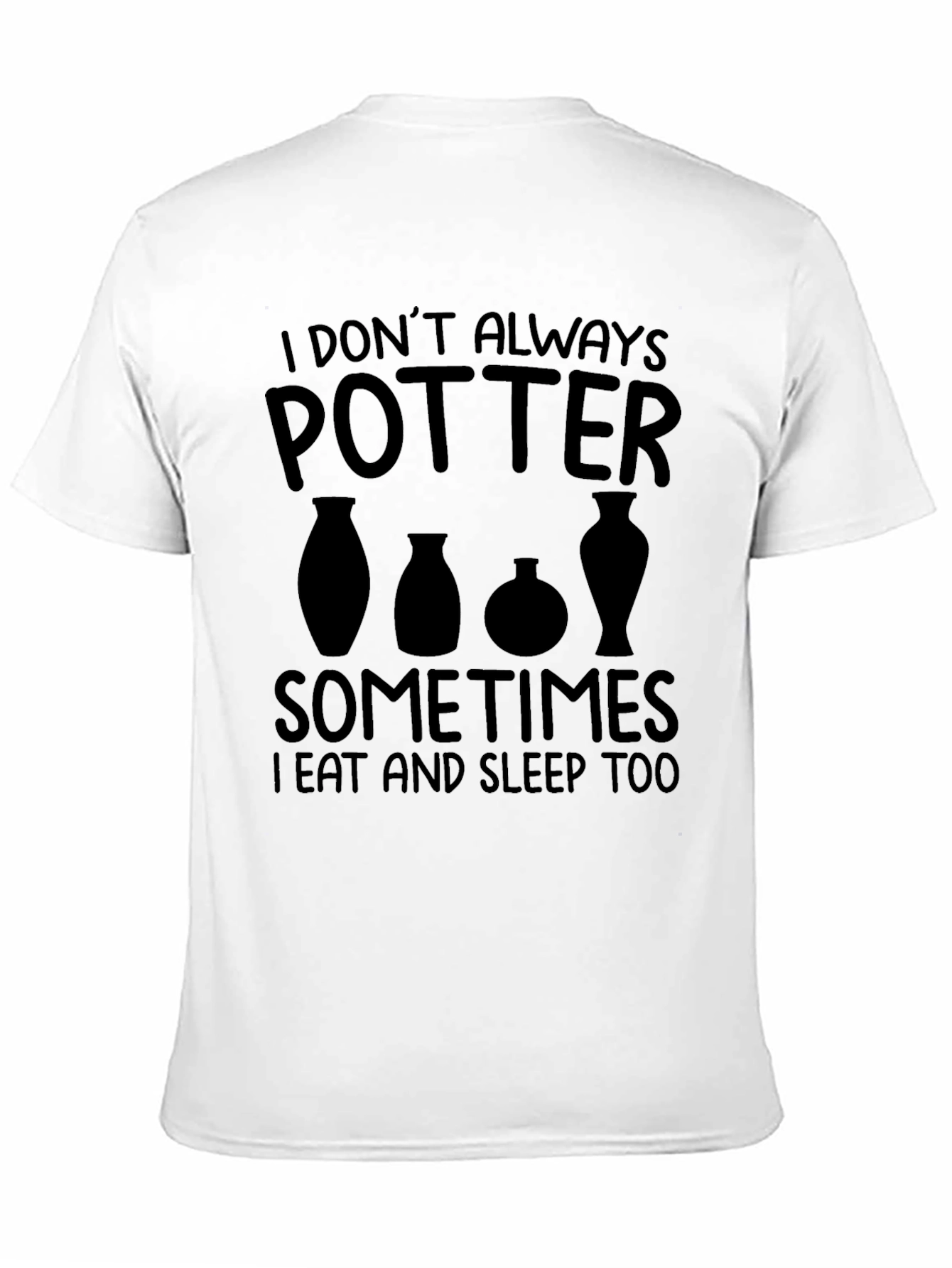 Potter Graphic Tee - Unisex Black T-Shirt