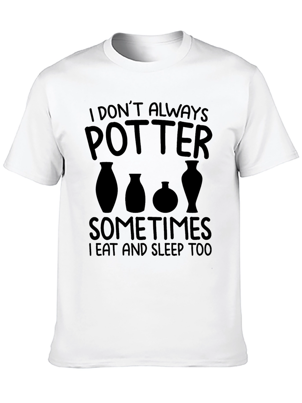 Potter Graphic Tee - Unisex Black T-Shirt