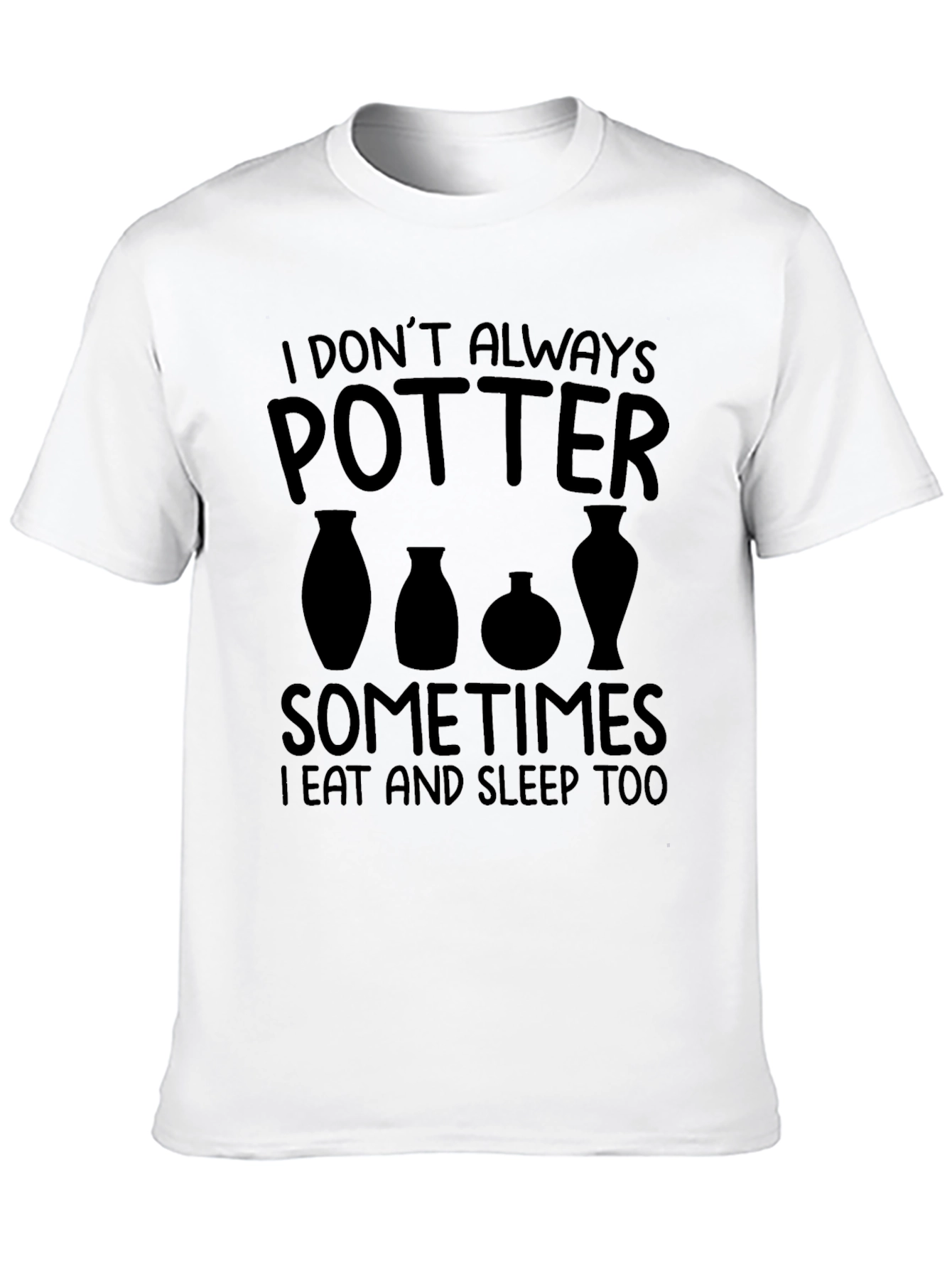 Potter Graphic Tee - Unisex Black T-Shirt