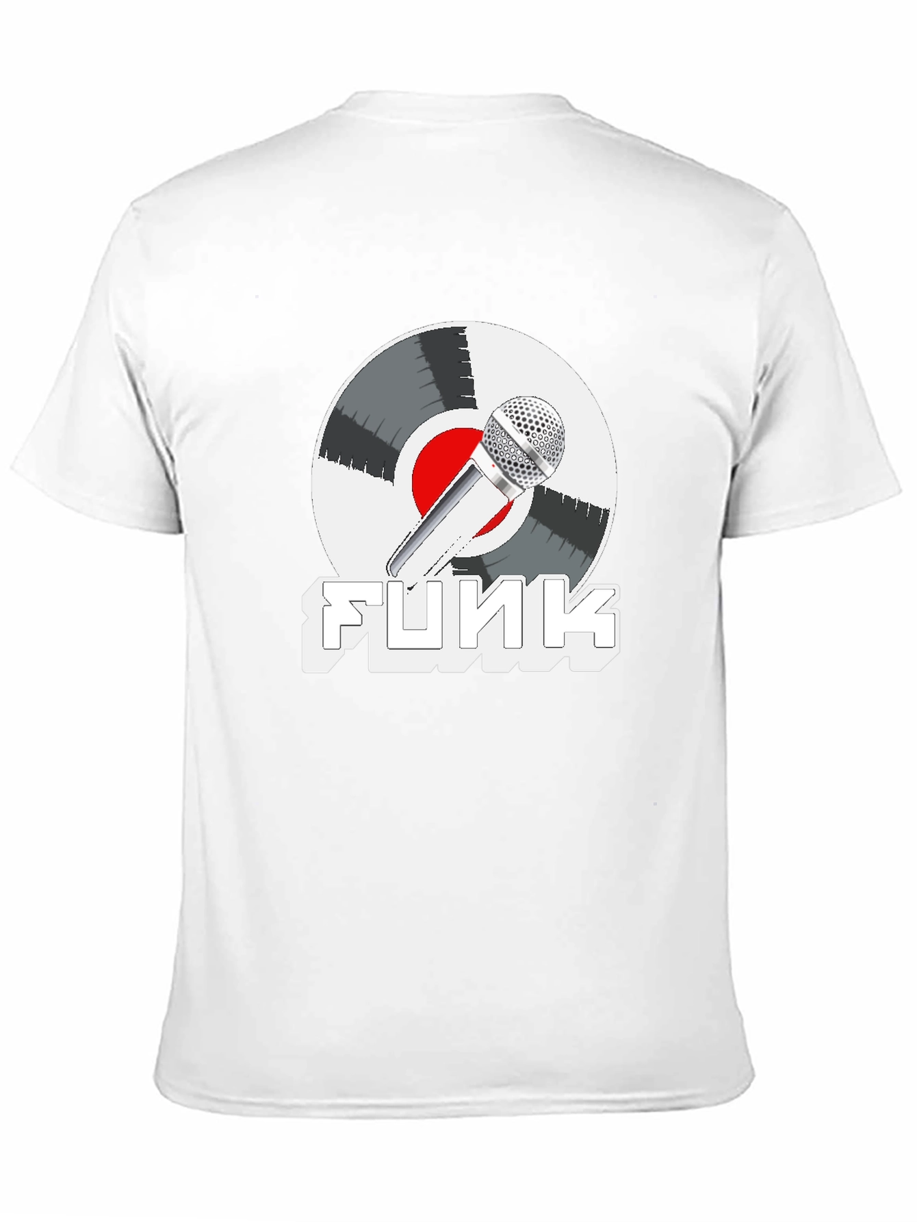 Funky Mic Record Graphic Tee