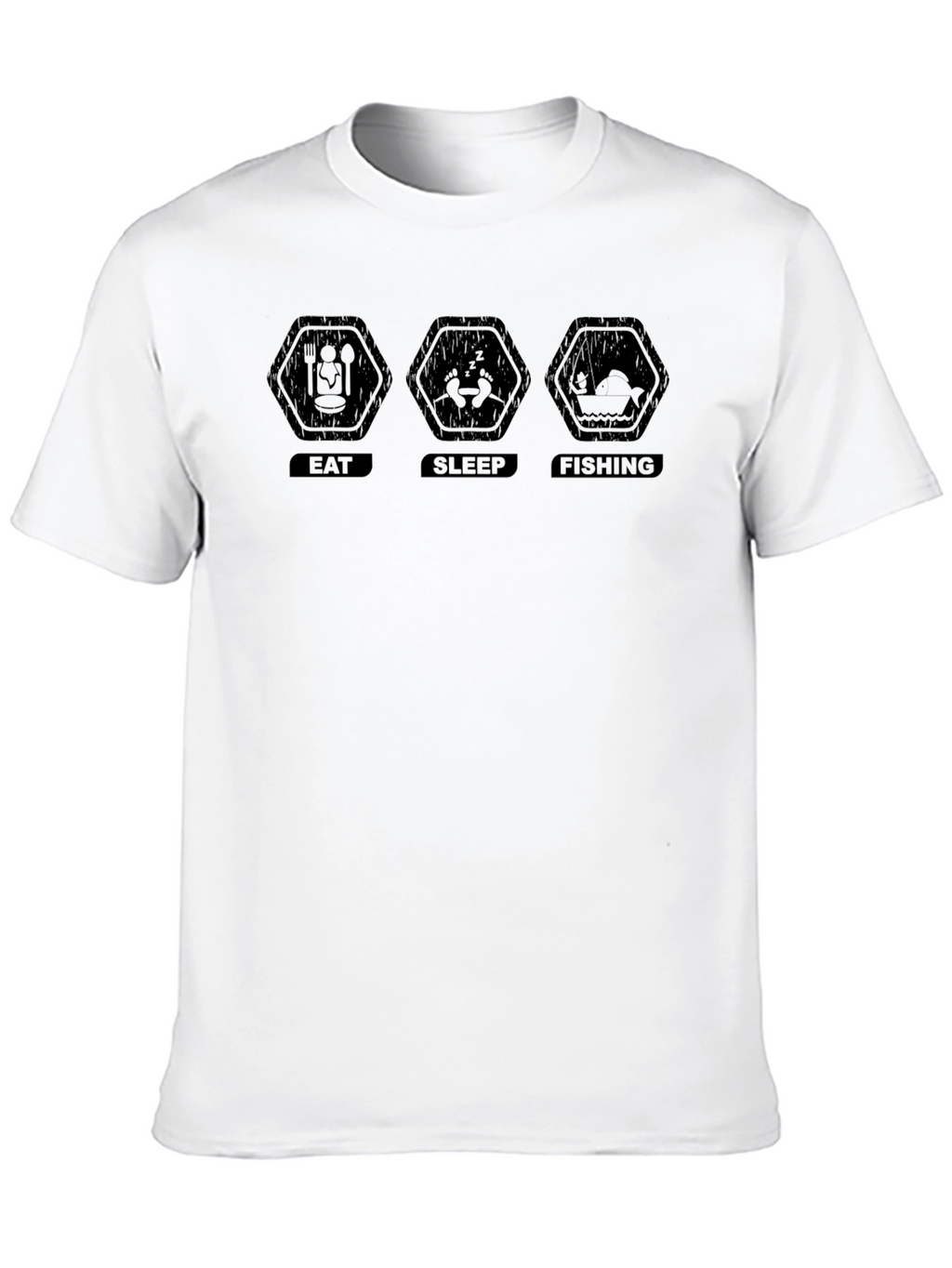 Eat Sleep Fishing T-Shirt - Fishermans Life
