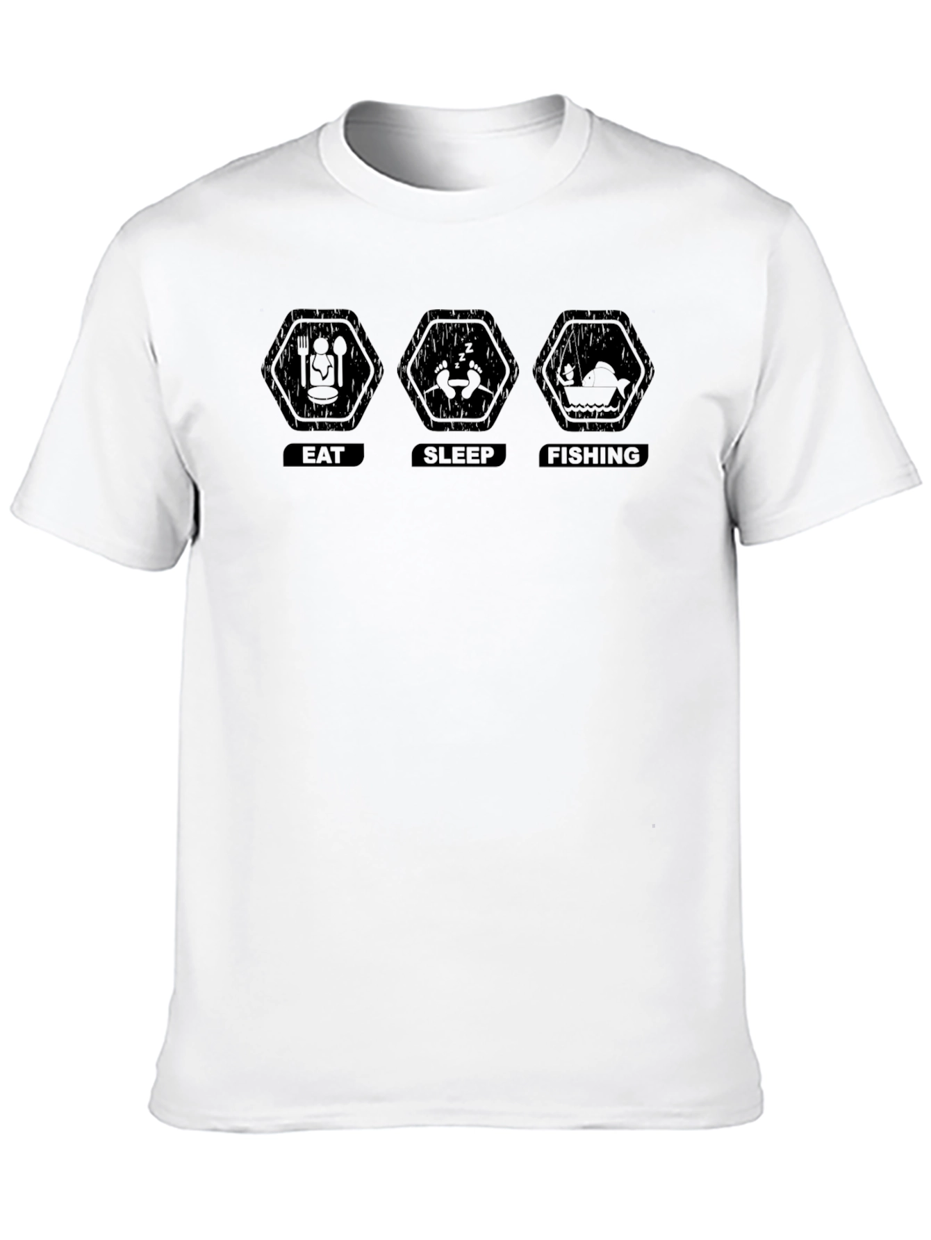 Eat Sleep Fishing T-Shirt - Fishermans Life