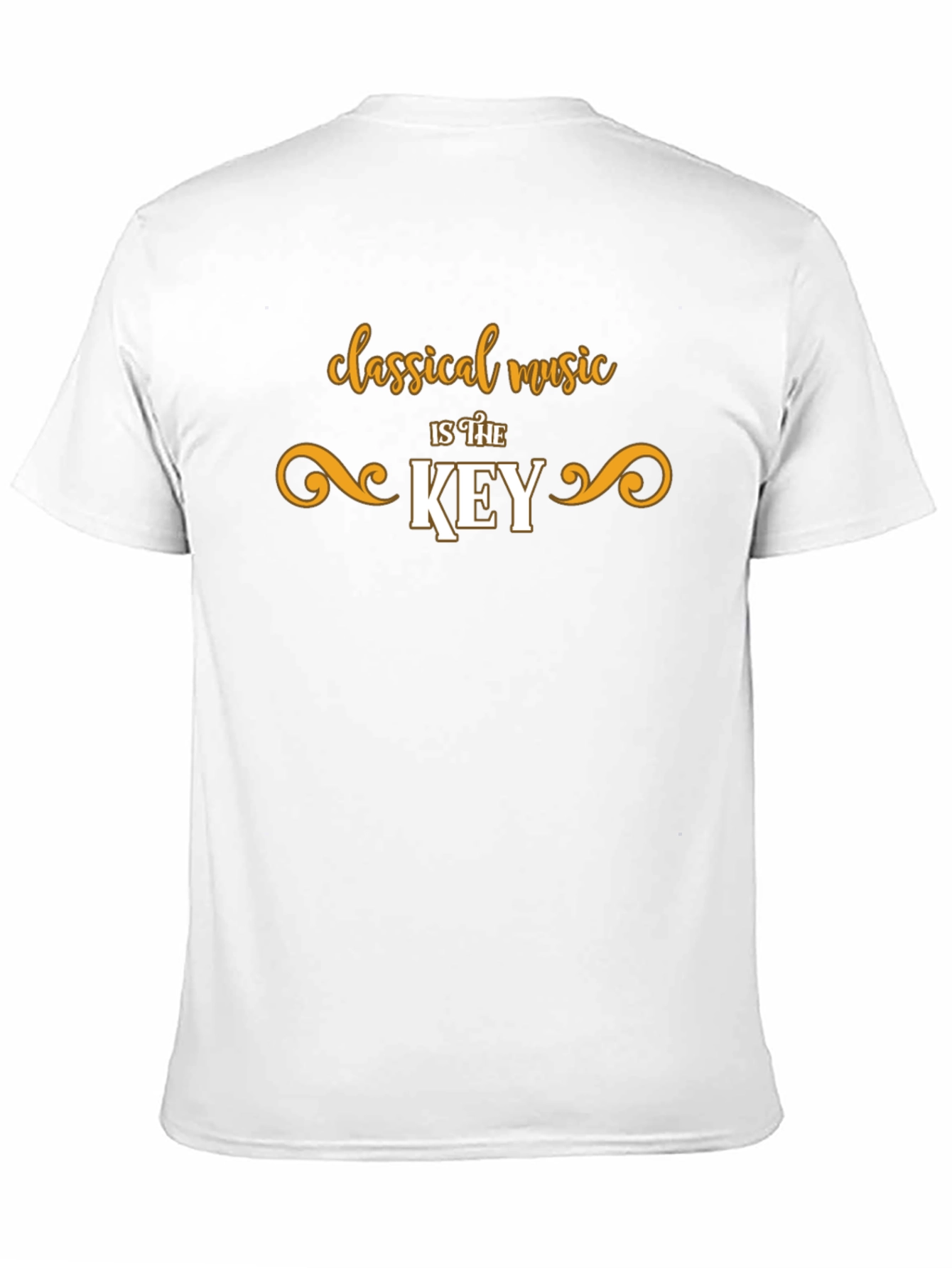 Classical Music is the Key Black T-Shirt