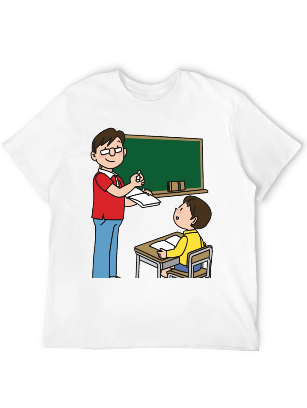 Teacher and Student Graphic Tee - Black