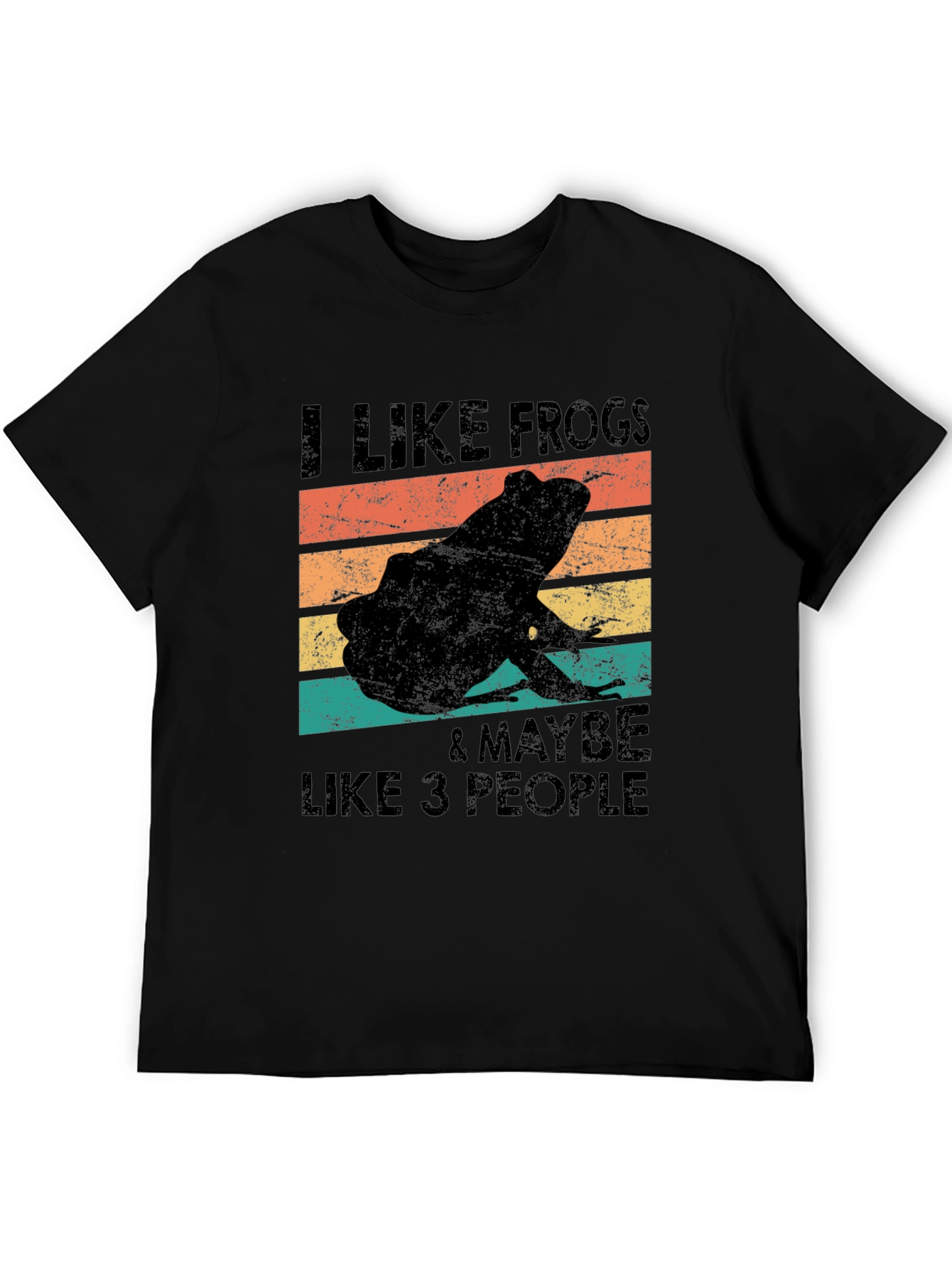 I Like Frogs & Maybe Like 3 People T-Shirt