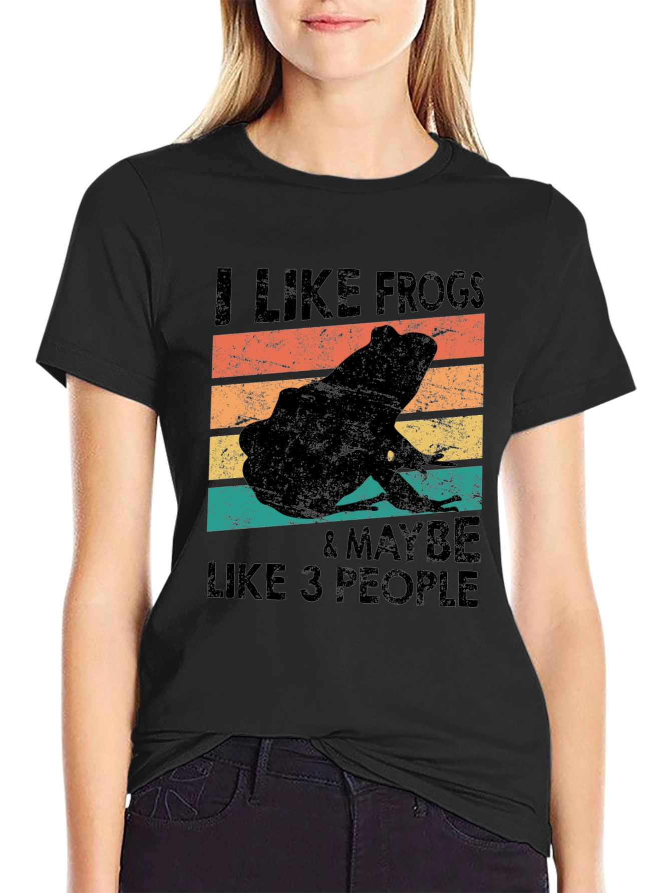 I Like Frogs & Maybe Like 3 People T-Shirt