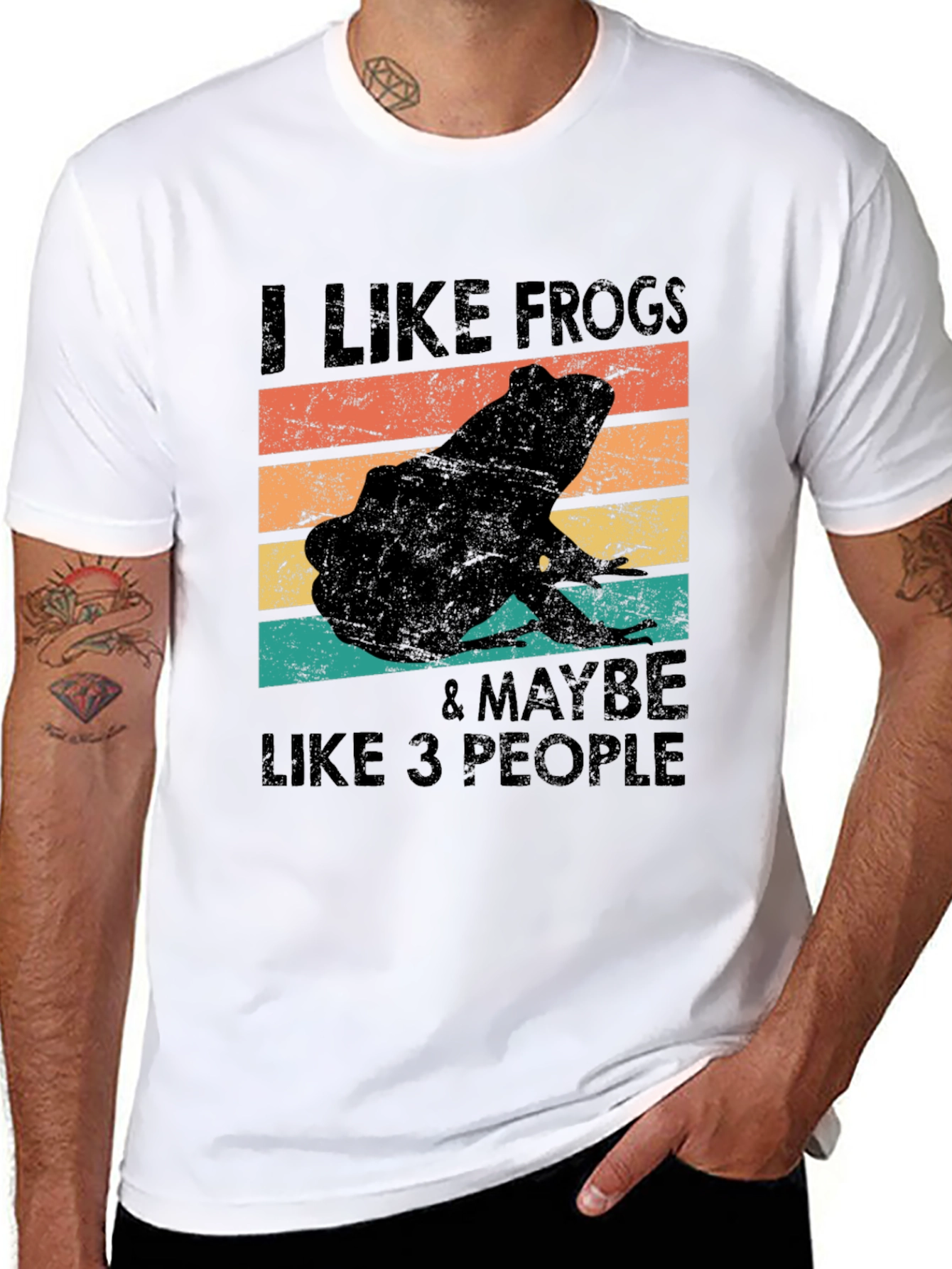 I Like Frogs & Maybe Like 3 People T-Shirt