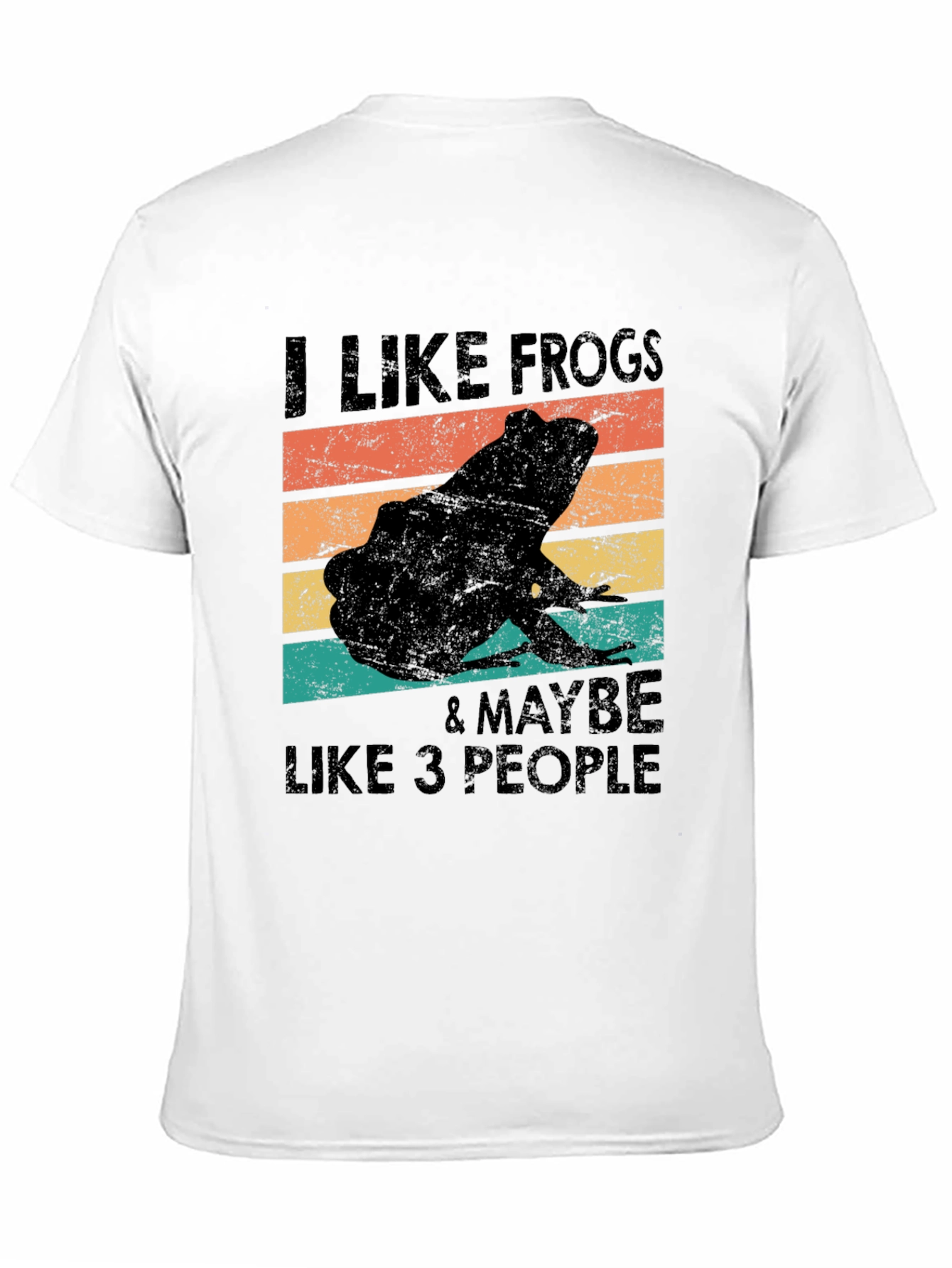 I Like Frogs & Maybe Like 3 People T-Shirt
