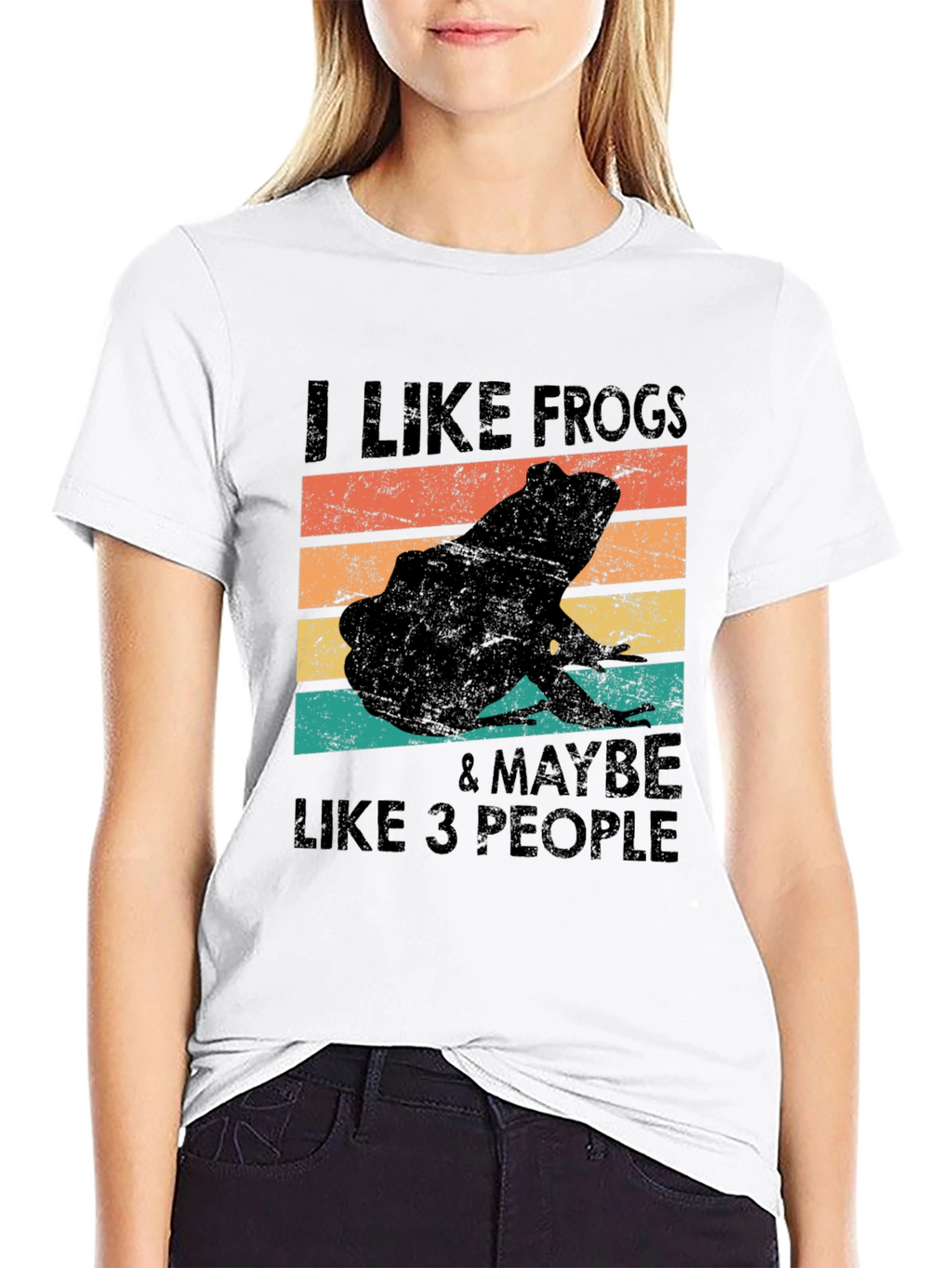 I Like Frogs & Maybe Like 3 People T-Shirt