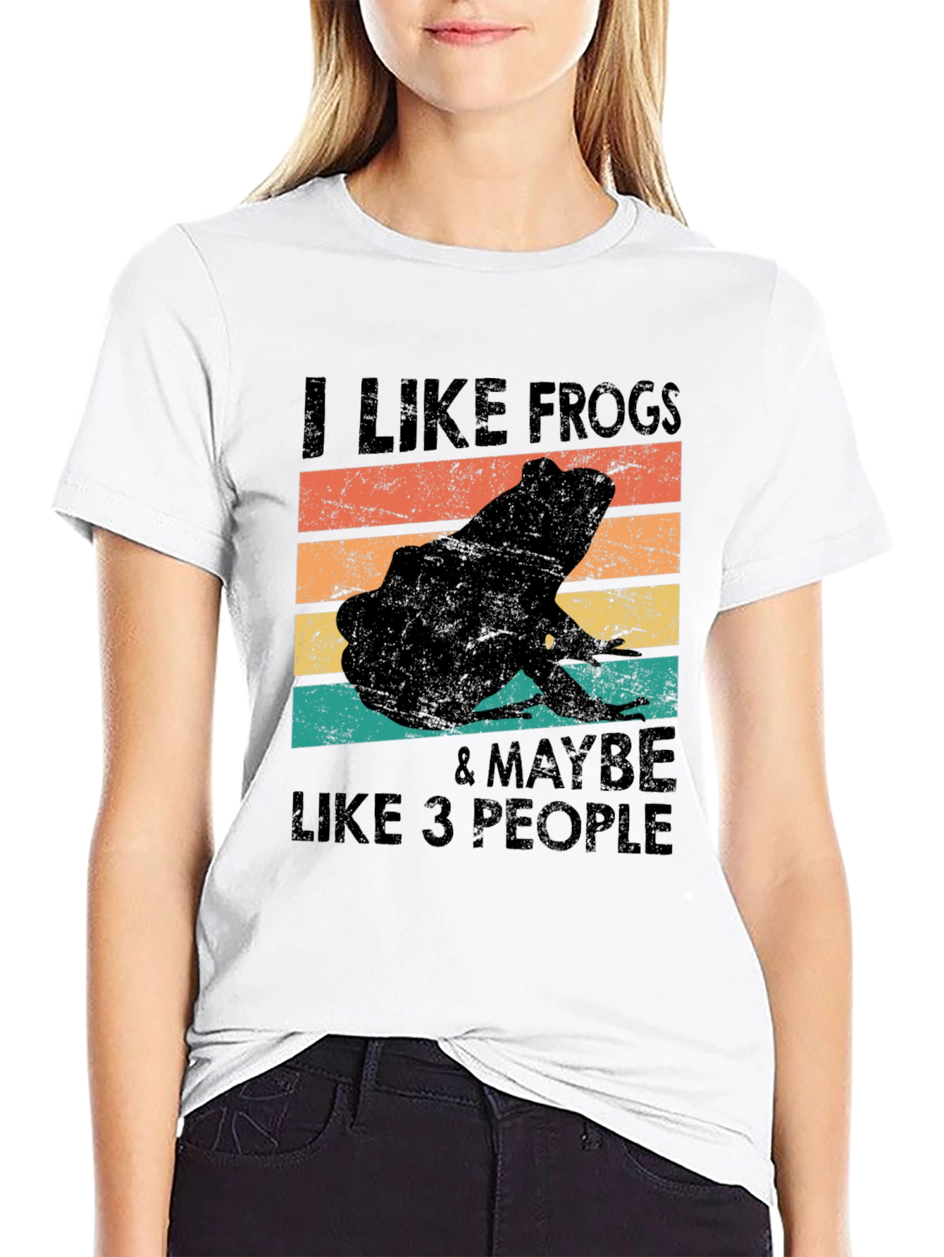 I Like Frogs & Maybe Like 3 People T-Shirt