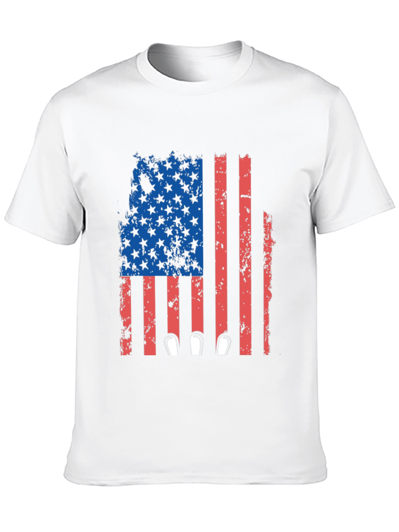 Patriotic Flag Bowling T-Shirt
