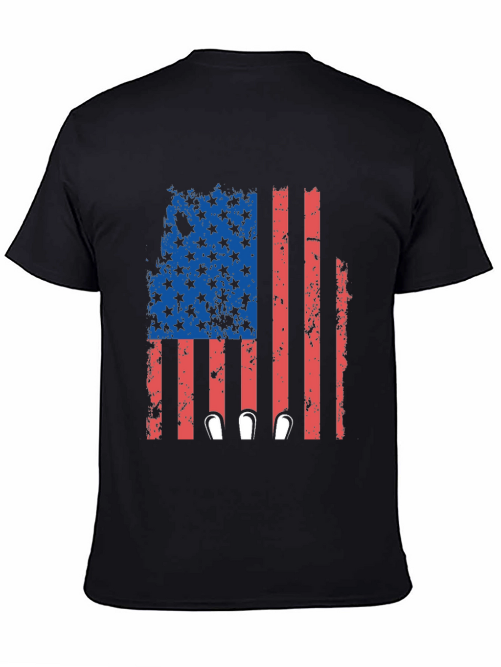 Patriotic Flag Bowling T-Shirt