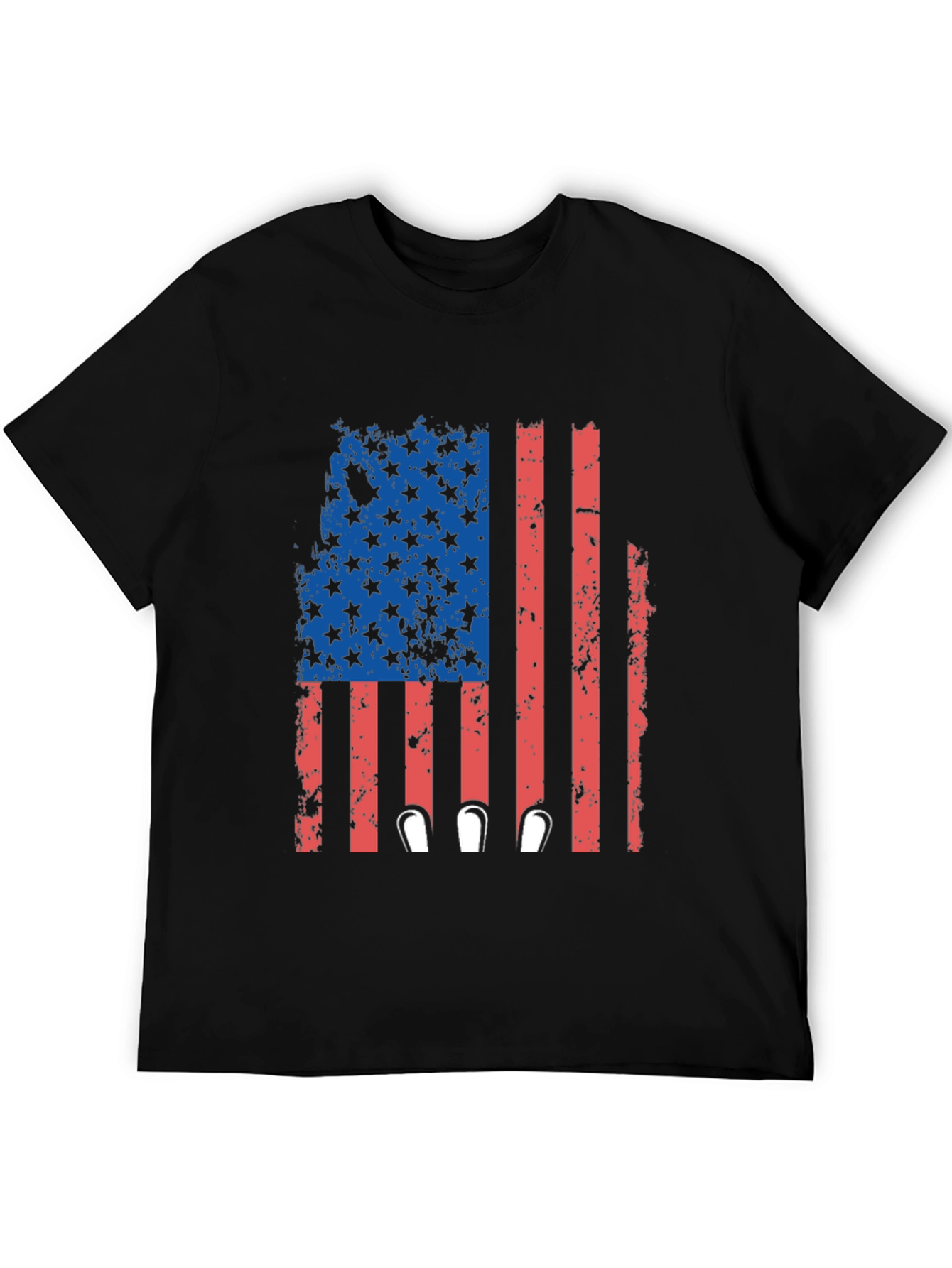 Patriotic Flag Bowling T-Shirt