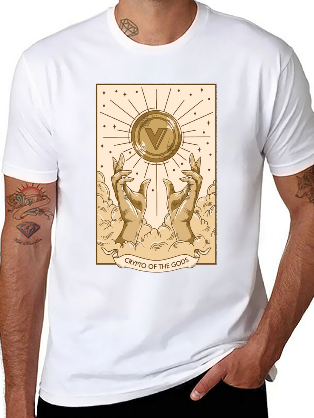 Crypto of the Gods Graphic Tee