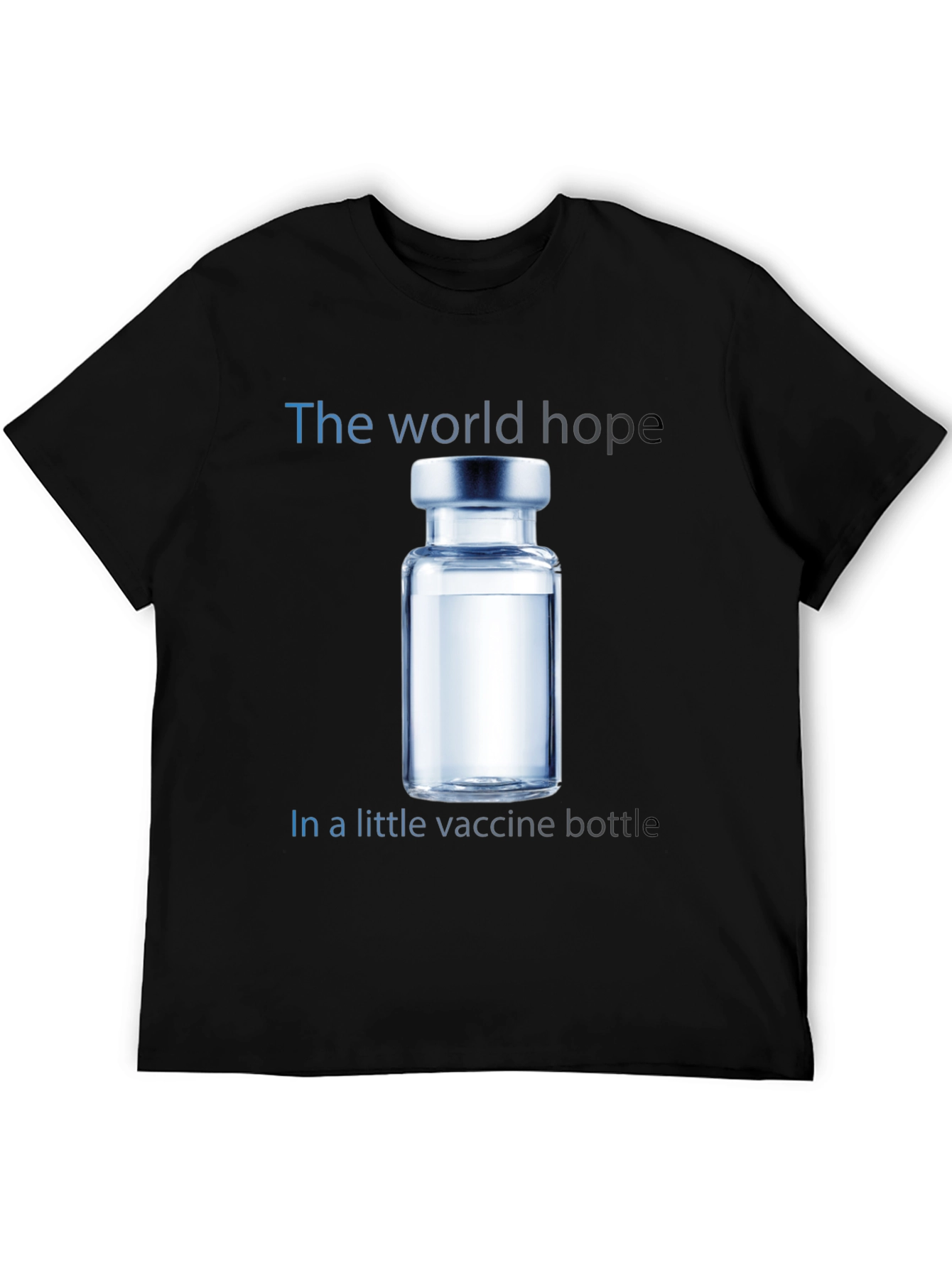 World Hope Vaccine T-Shirt - Unisex Cotton Tee