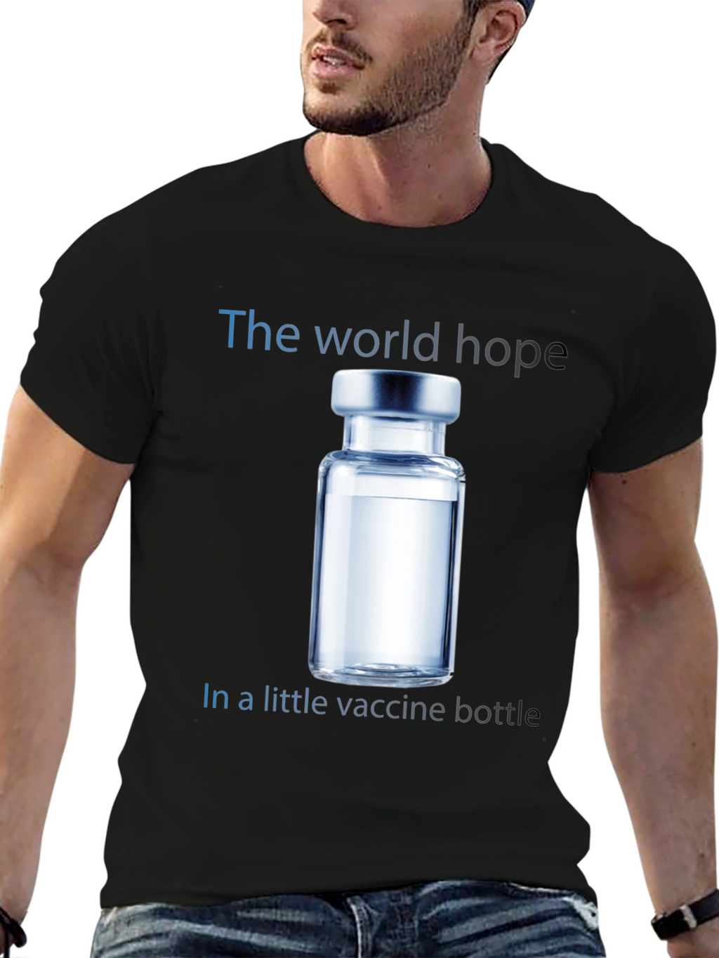 World Hope Vaccine T-Shirt - Unisex Cotton Tee