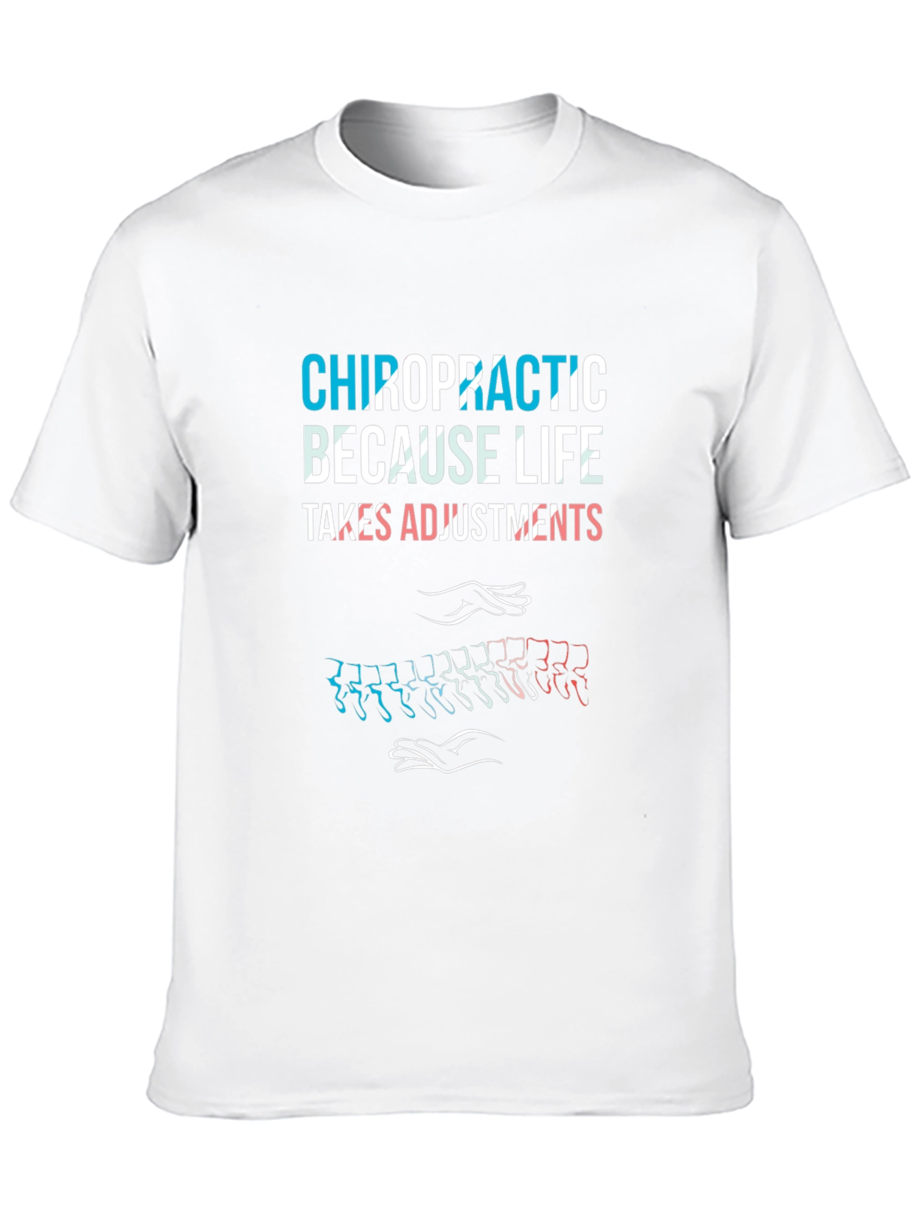Chiropractic Adjustment T-Shirt - Spine Alignment Tee