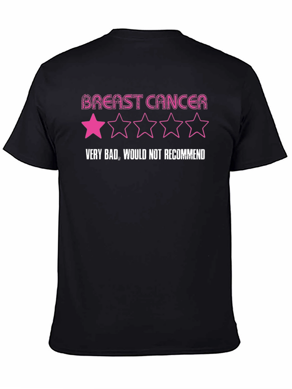 Breast Cancer One-Star Review T-Shirt