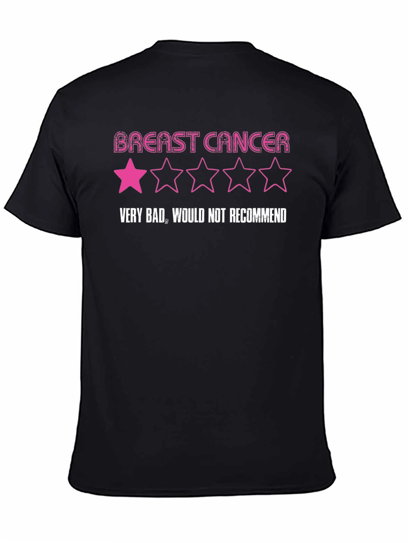 Breast Cancer One-Star Review T-Shirt